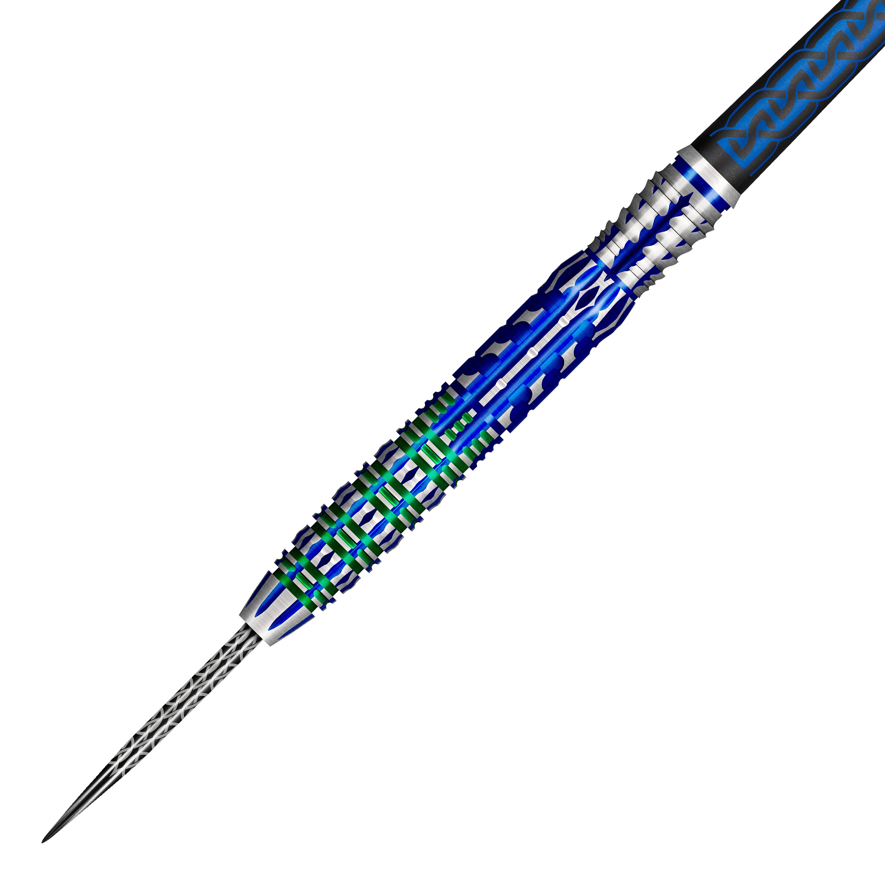 Das Bild zeigt die Shot Celt Merlin Steeldarts. Sie sind für das Dartspiel konzipiert.