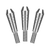 Target Power Titanium Shafts Ersatztops - Silber Target Power Titanium Shafts Ersatztops - Silber