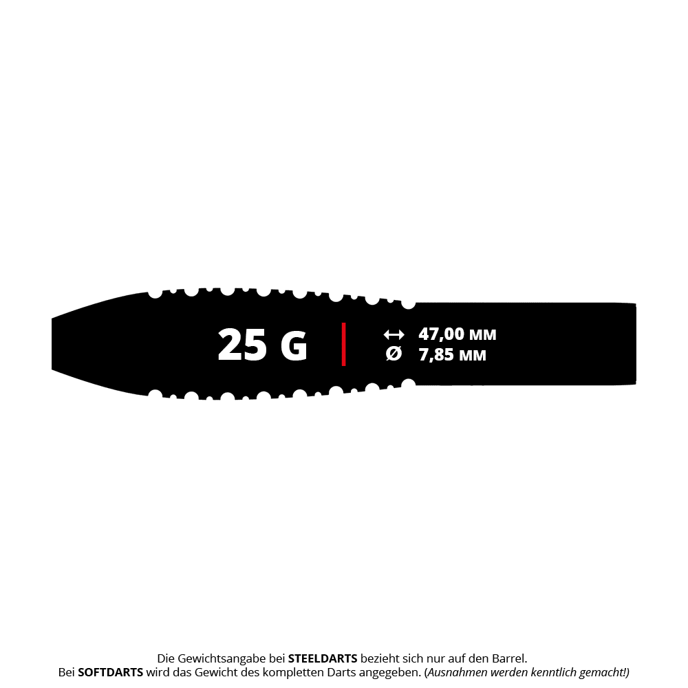 Bulls NL Christel Timmermans Satellite 90 ocelové šipky 25g Abgebildet sind die Bulls NL Christel Timmermans Satellite 90 Steeldarts 25g. Diese Steeldarts zeichnen sich durch ihre hohe Qualität aus.