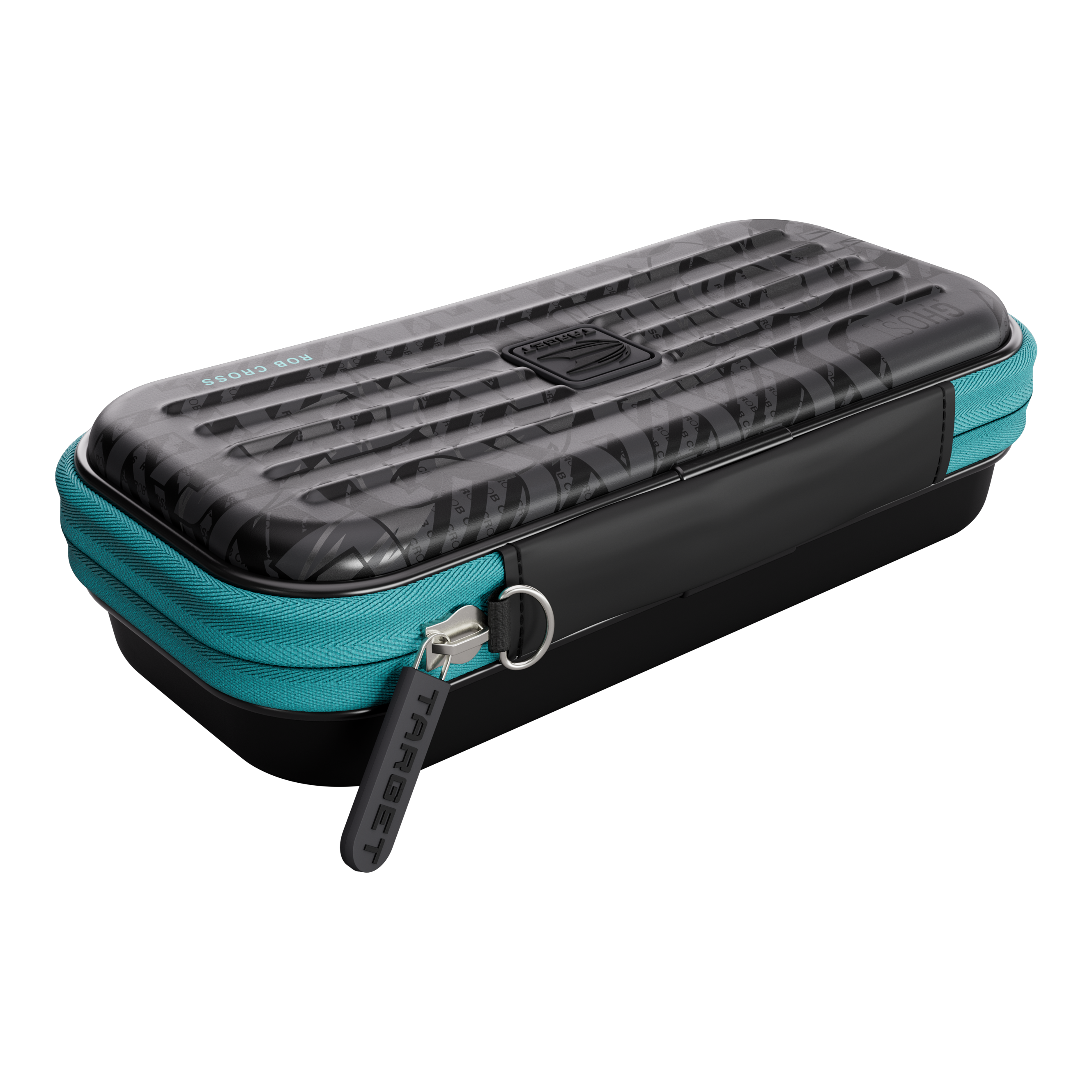 Pouzdro na šipky Takoma Ghost Series Rob Cross Das Bild zeigt das Takoma Ghost Series Rob Cross Dartcase. Dies ist ein spezielles Dart-Etui für Rob Cross Fans.