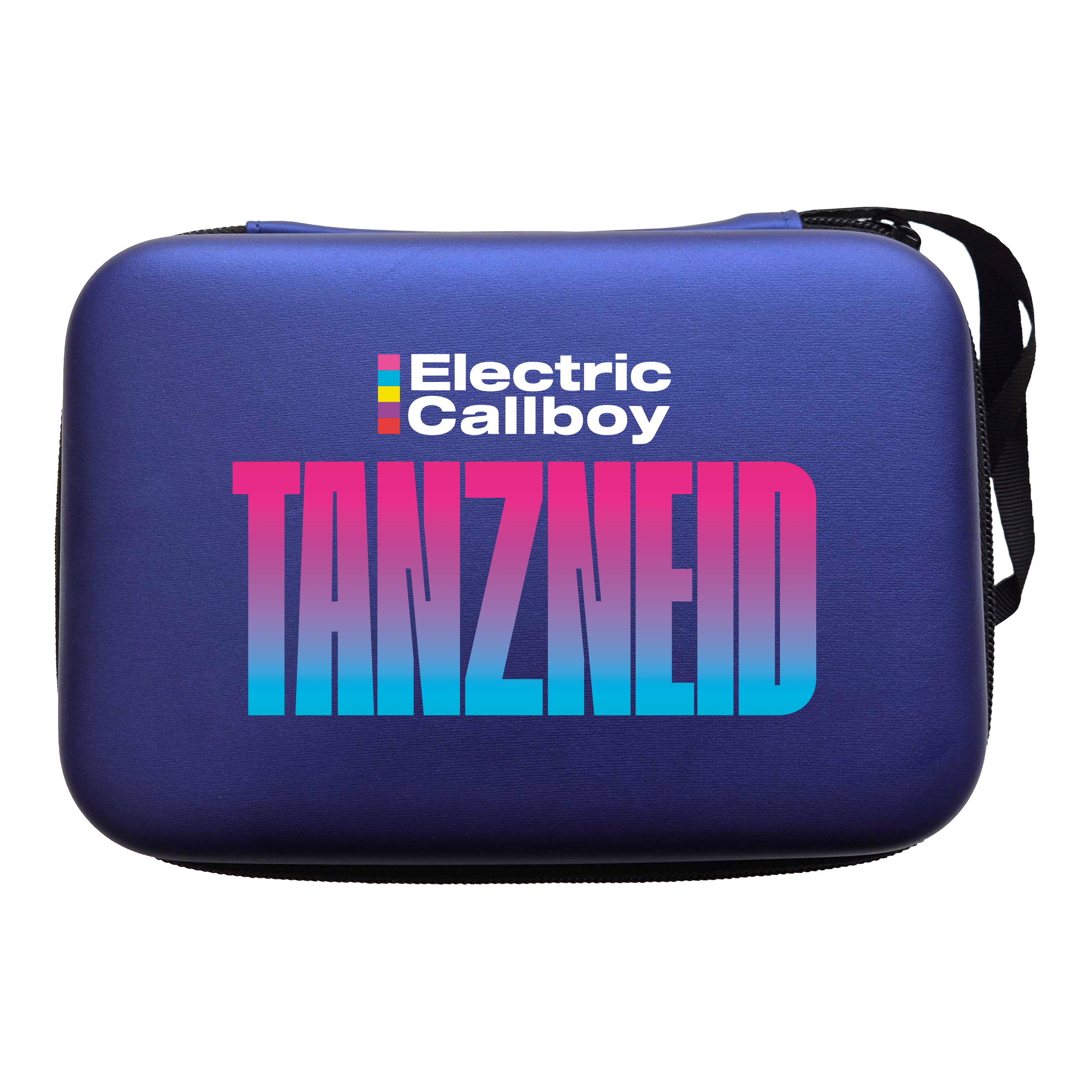Electric Callboy Tanzneid Album Version Dartcase - Bleu Zu sehen ist das Electric Callboy Tanzneid Album Version Dartcase - Blau. Das Case ist kompakt und robust gestaltet.
