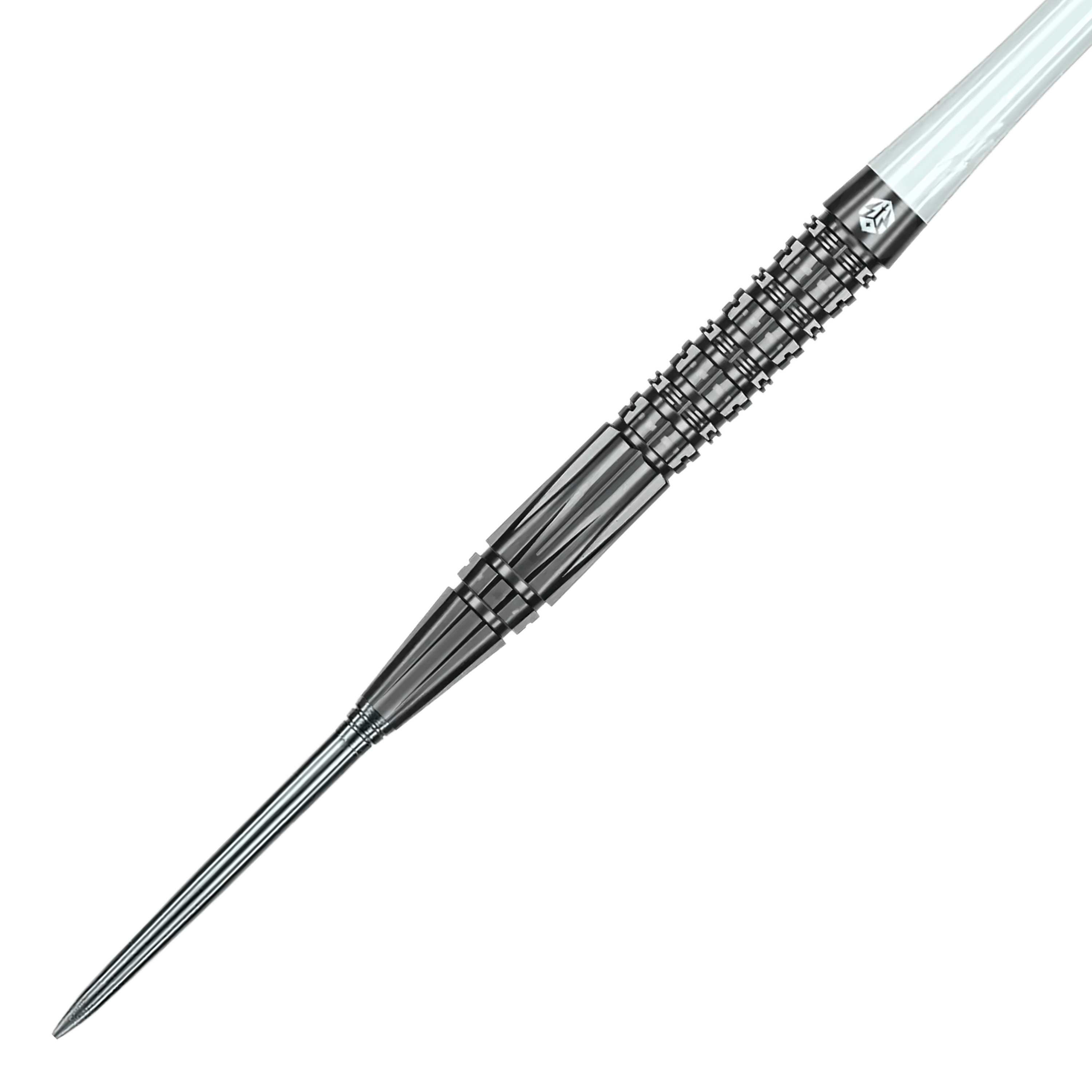 Dardos de acero Caliburn Prisma P2 - 20,5 g Die Abbildung zeigt die Caliburn Prisma P2 Steeldarts mit einem Gewicht von 20,5g. Das Produkt eignet sich ideal für Steeldartspieler.