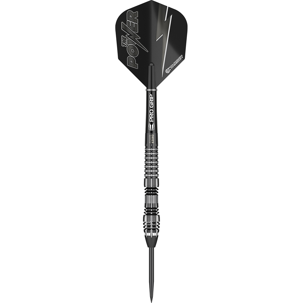 Freccette in acciaio Target Phil Taylor Power 8Zero Black Titanium