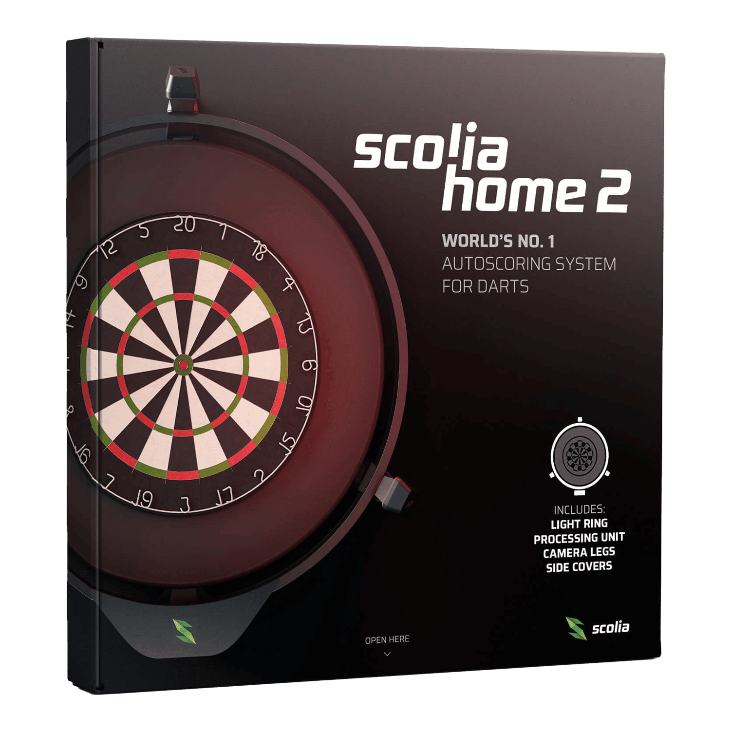 Scolia Home 2 Electronic Score System mit Beleuchtungsring