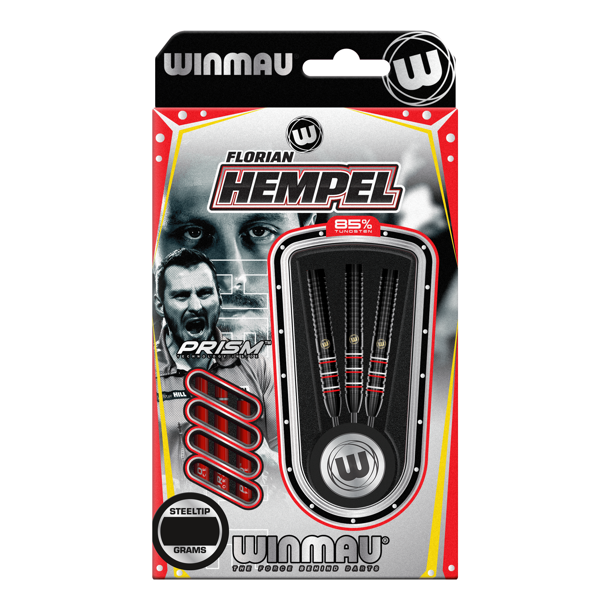 Ocelové šipky Winmau Florian Hempel 85 Pro-Series