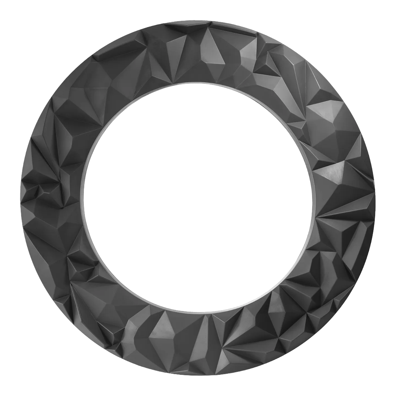 Tablero de dardos 3D Precise 180 Surround Subterra - Grafito Hier ist das Precise 180 3D Dartboard Surround Subterra - Graphite abgebildet. Das Produkt bietet Schutz für die Wand hinter dem Dartboard.