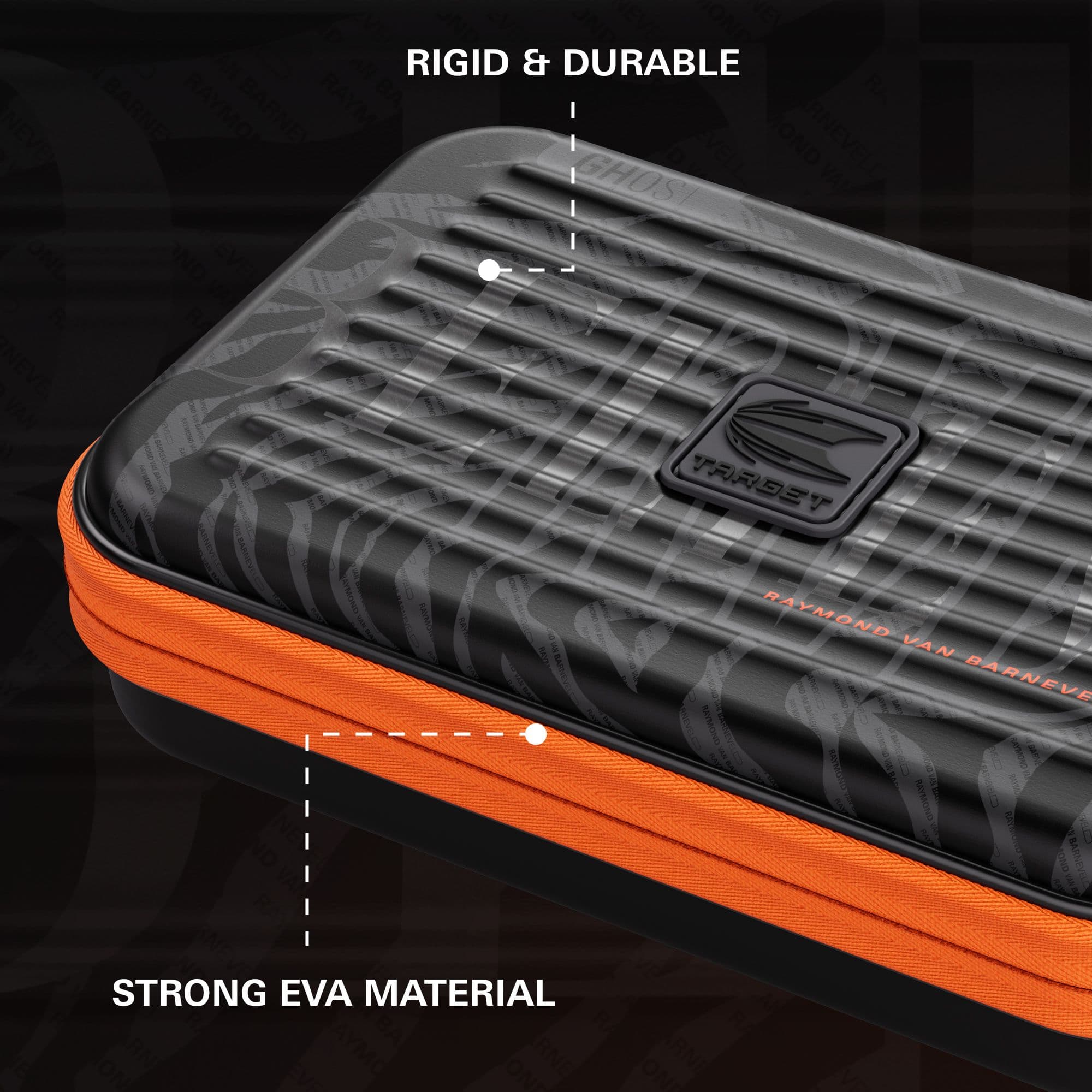 Pouzdro na šipky Takoma XL Ghost Series Raymond Van Barneveld Das Bild zeigt das Takoma XL Ghost Series Raymond Van Barneveld Dartcase. Das Dartcase dient zur sicheren Aufbewahrung von Dartpfeilen.