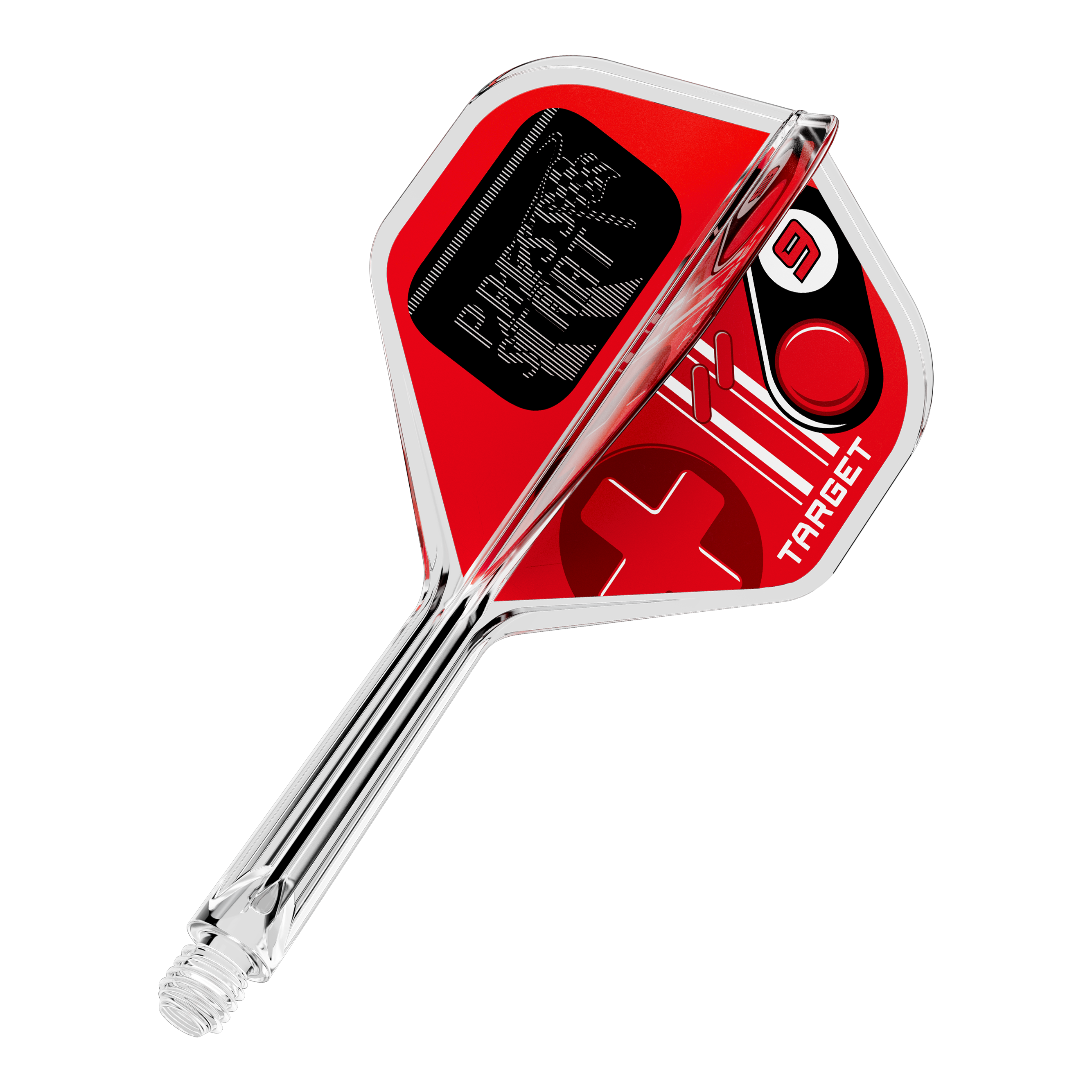 Target K-Flex Press Start No2 Standard Flights Abbildung des Artikels 410586_Target_K-Flex_PressStart_No2_Standard_Flights_26mm_1. Das Bild zeigt ein Produkt aus dem Bereich Darts oder Dartzubehör.