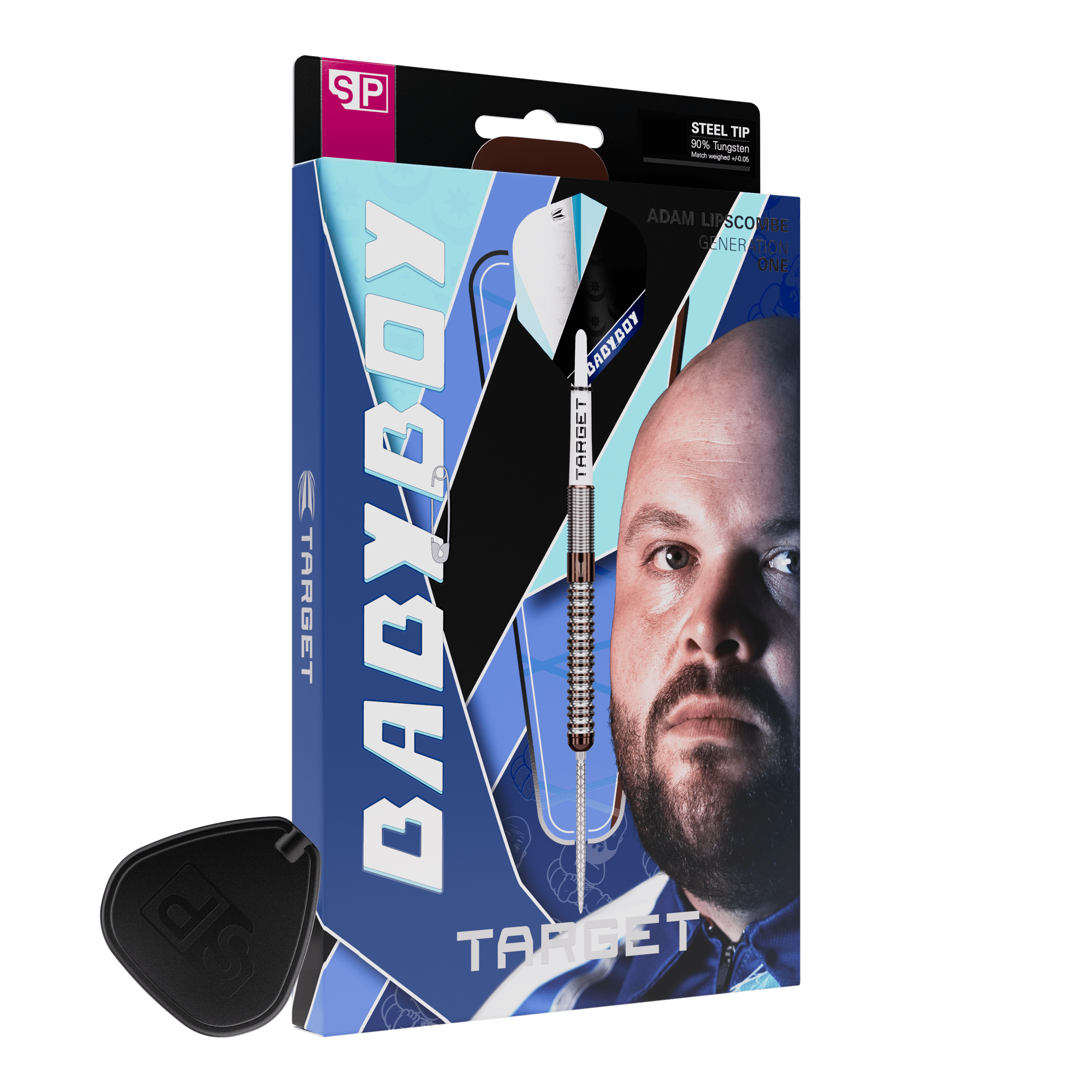 Target Adam Lipscombe Swiss Points Steeldarts - 25g Zu sehen sind die Target Adam Lipscombe Swiss Points Steeldarts. Diese Darts zeichnen sich durch ein modernes Design aus.