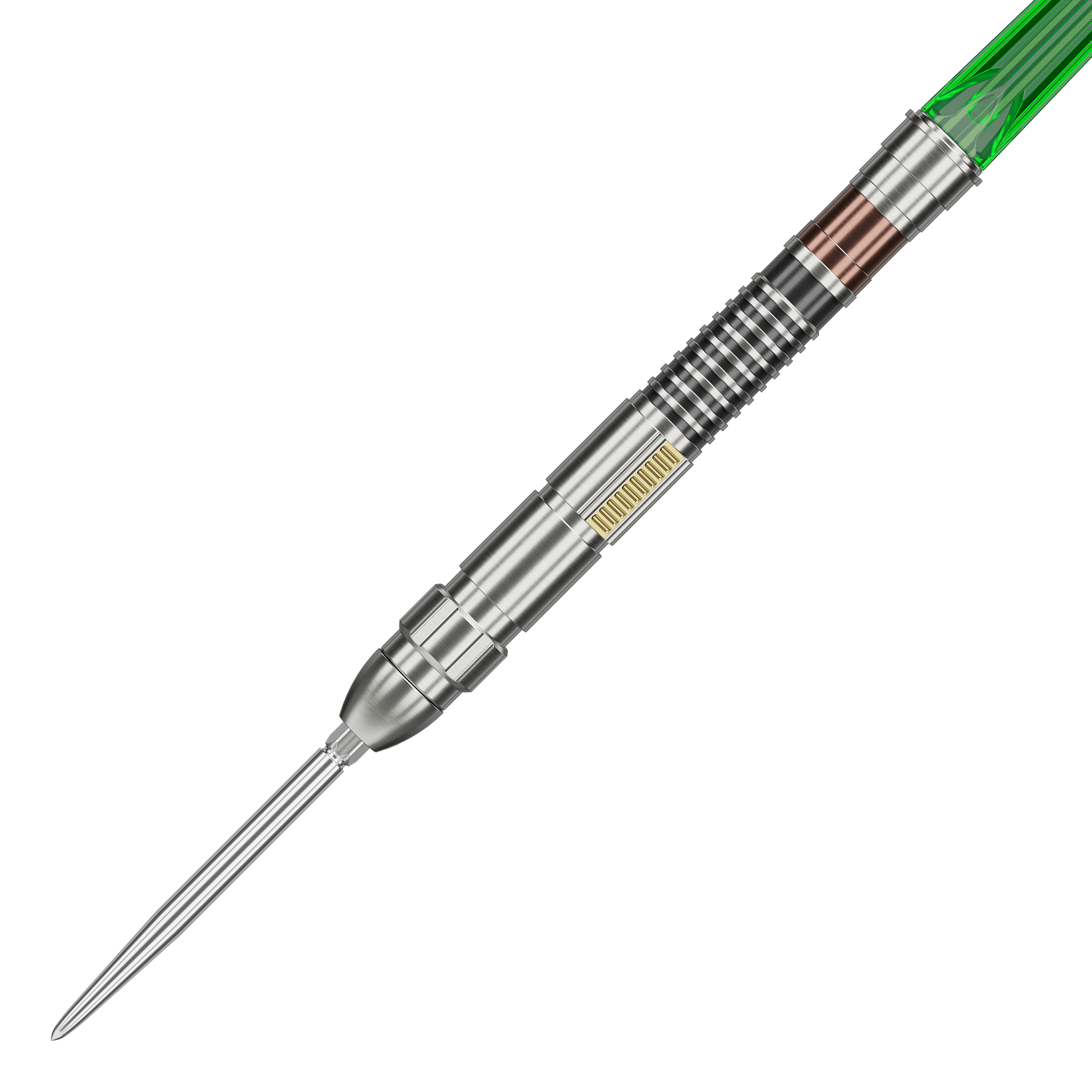 Das Bild zeigt die Target Star Wars Luke Skywalker The Jedi Knight Light Saber Limited Edition Steeldarts - 24g. Die Darts sind im Star Wars Stil und als limitierte Edition erhältlich.