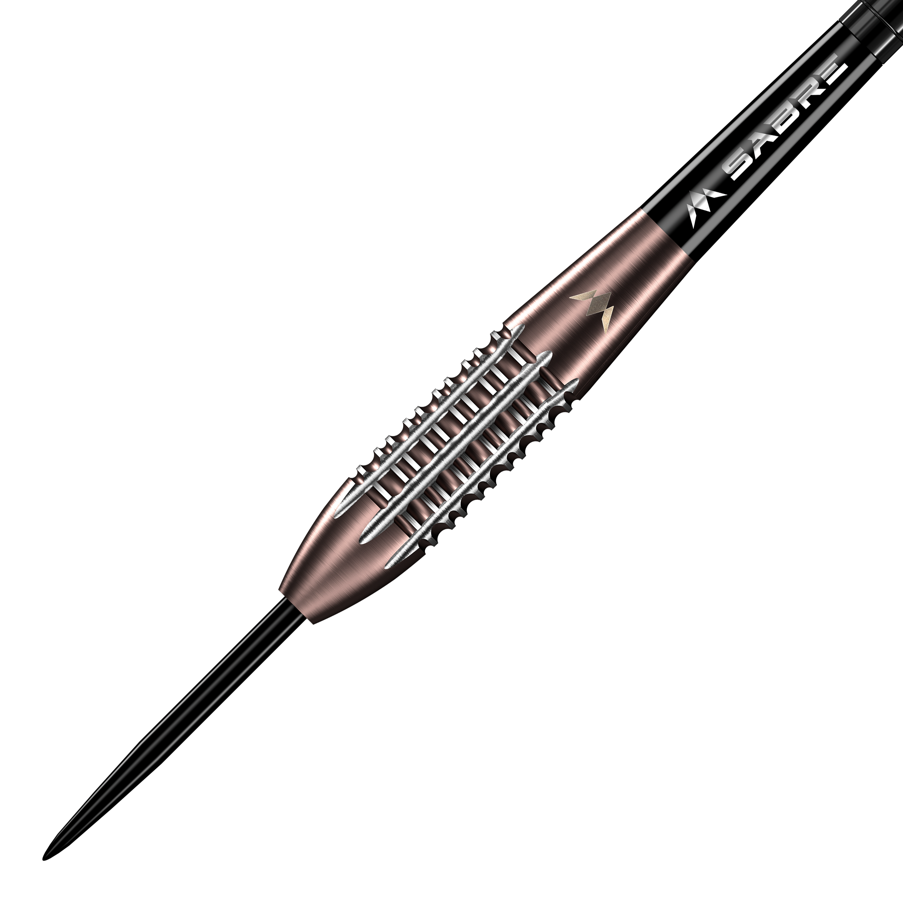 Mission Arkitekt Bronze Silika PVD Steeldarts - 23,5g Das Bild zeigt die Mission Arkitekt Bronze Silika PVD Steeldarts mit einem Gewicht von 23,5g. Die Steeldarts haben ein elegantes Bronze-Design.