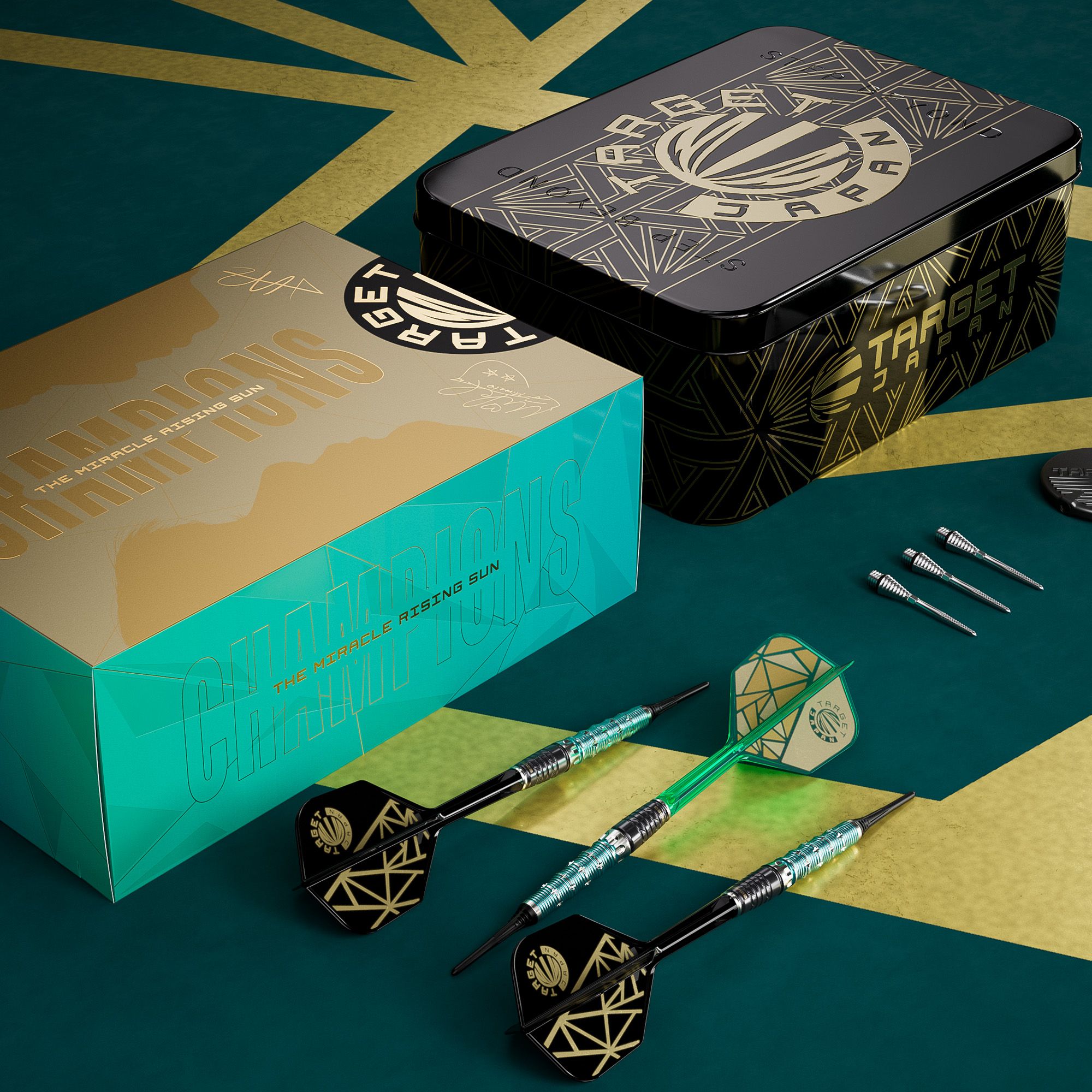 Target Japan The Rising Miracle Combination Limited Edition Softdarts - 21.5g