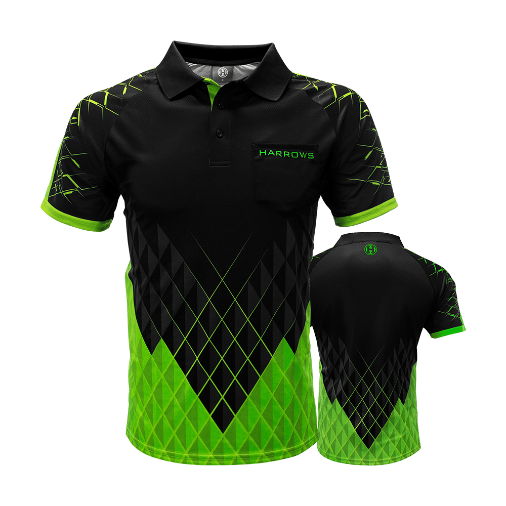 Camisa Dardos Harrows Paragon - Verde