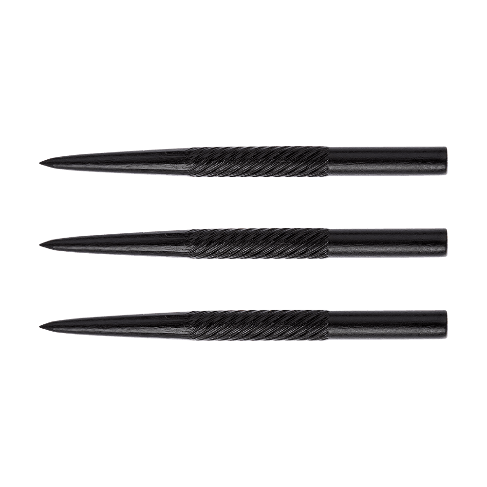Winmau Spiral Black Steeldart Spitzen - 32mm