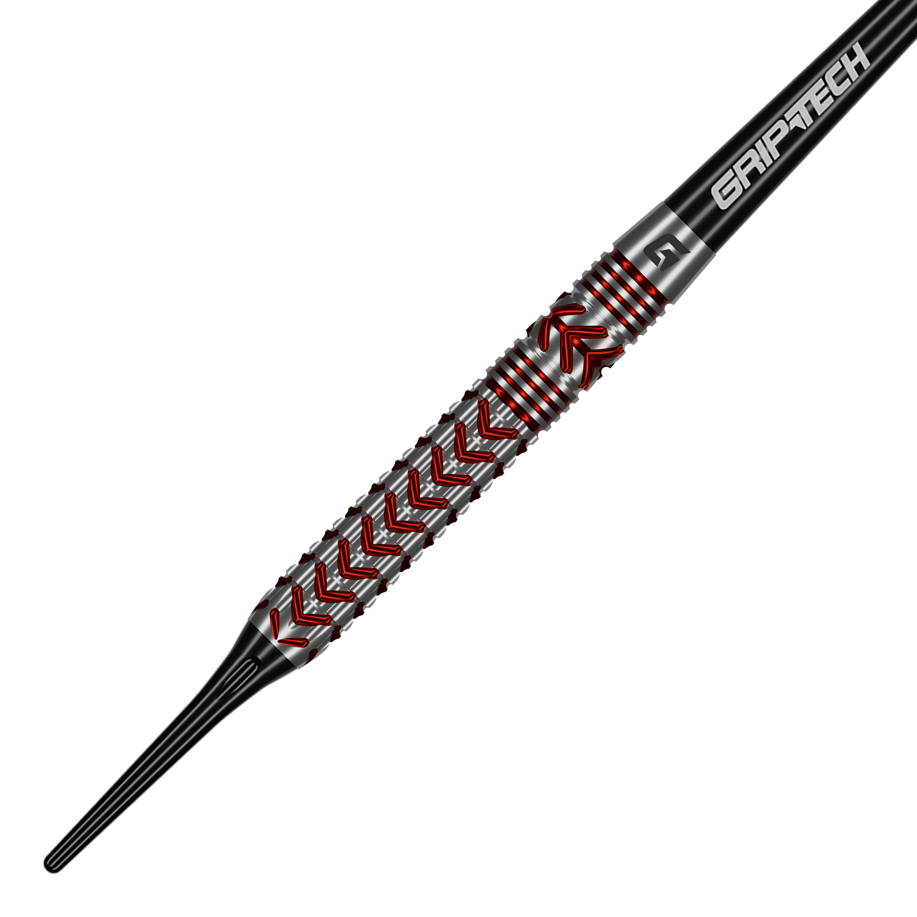 GOAT Curveball Softdarts - 20g Dieses Bild zeigt die GOAT Curveball Tungsten Softdarts - 20g. Die Darts sind aus Tungsten gefertigt und haben ein Gewicht von 20 Gramm.