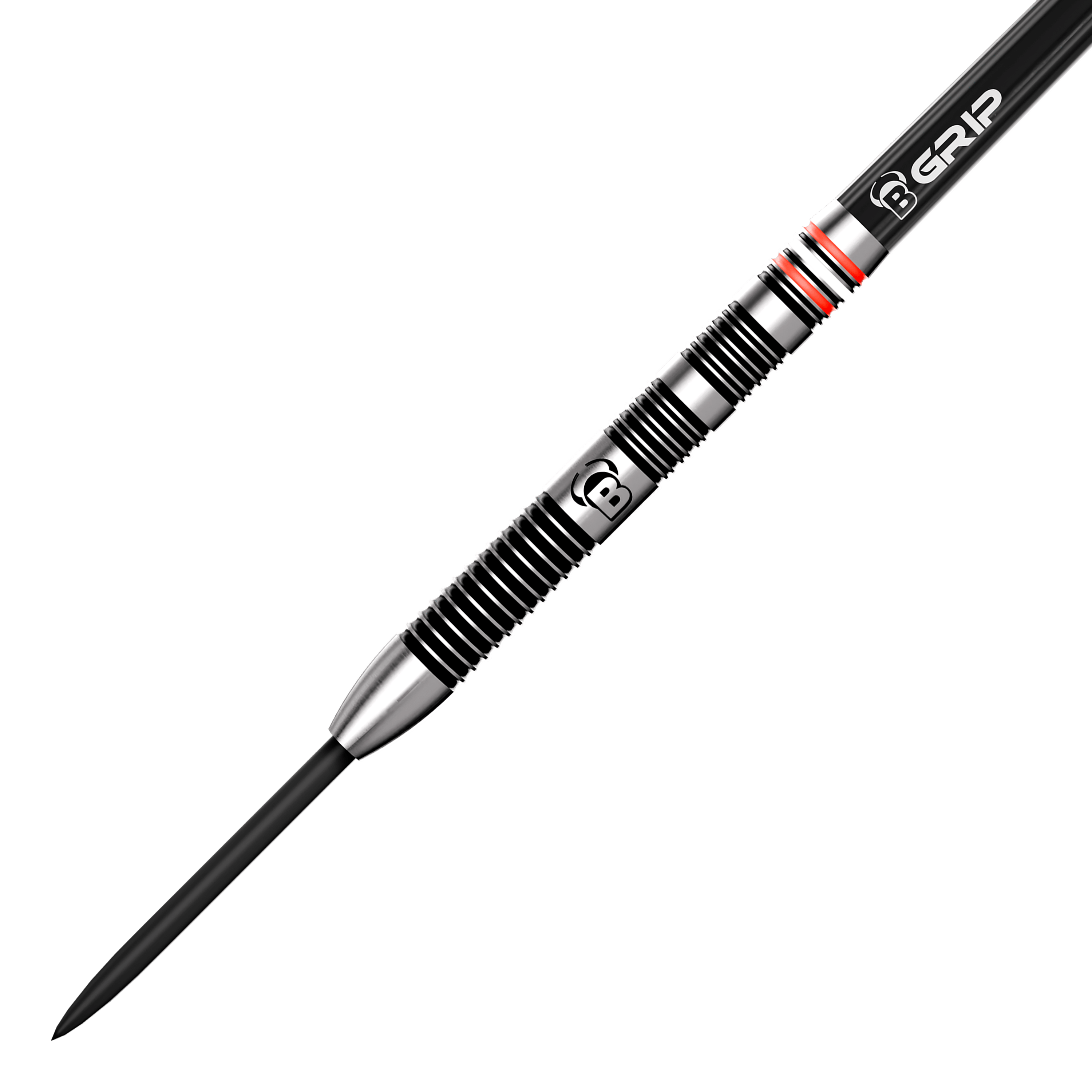 Dardos de acero Bulls Challenger Patrick Tringler - 21 g Bulls Challenger Patrick Tringler Steeldarts mit 21g Gewicht. Das Bild stellt die Form und Details der Steeldarts dar.