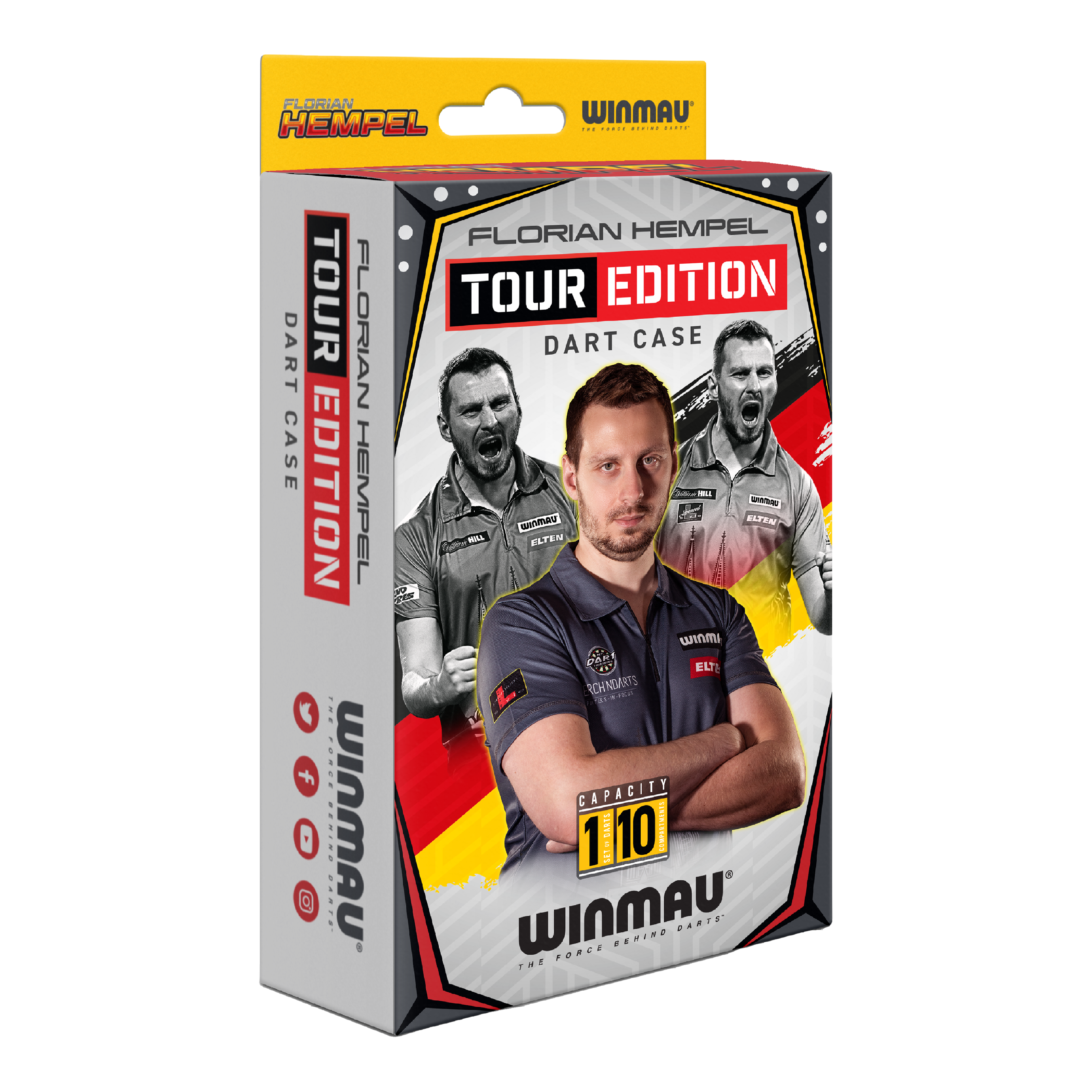 Pouzdro na šipky Winmau Florian Hempel Tour Edition