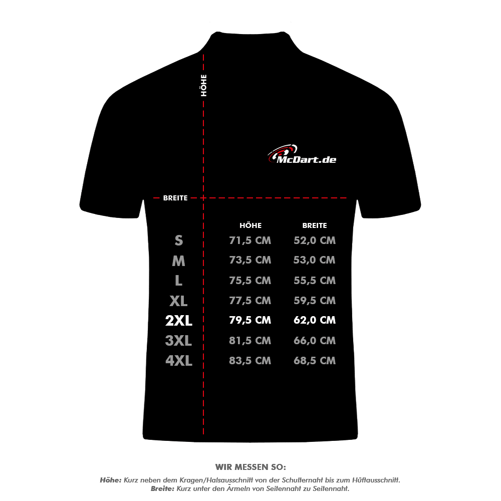 Maglietta da freccette Target Coolplay Dimitri Van Den Bergh