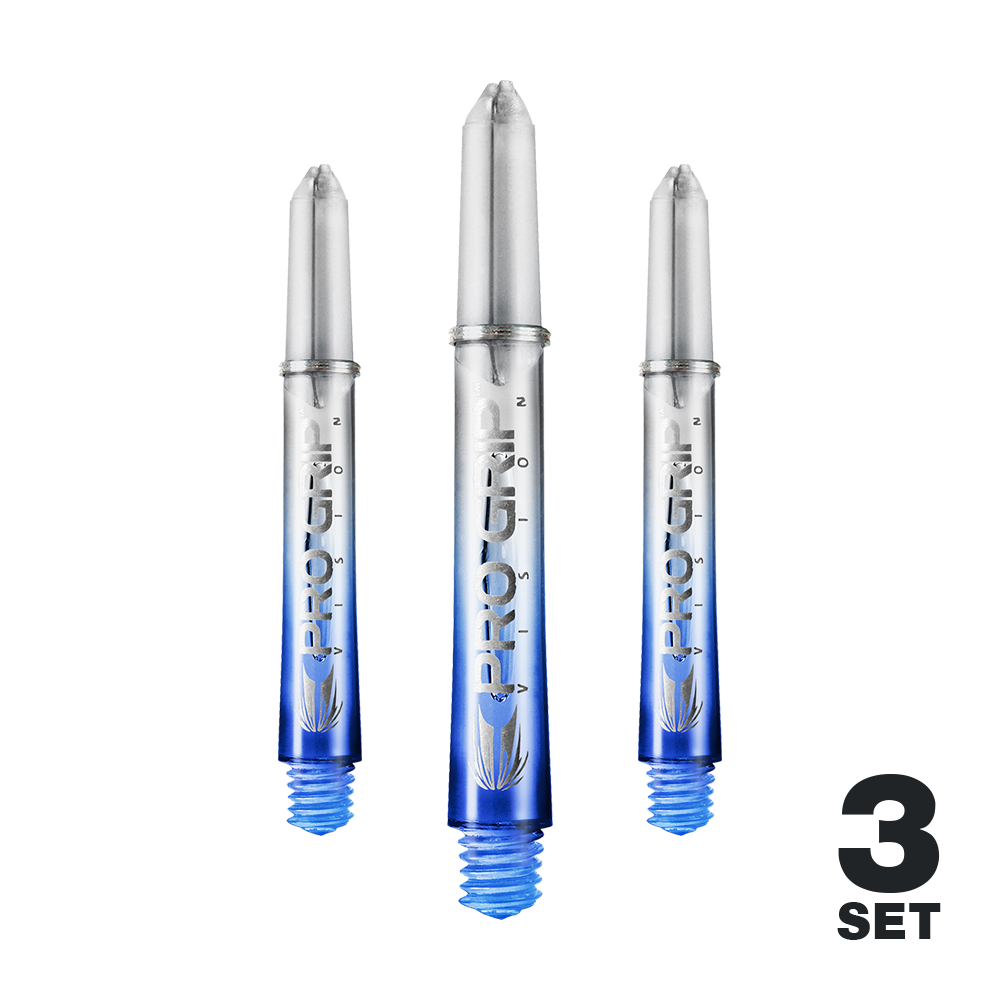 Target Pro Grip Vision Shafts - 3 Sets - Blau