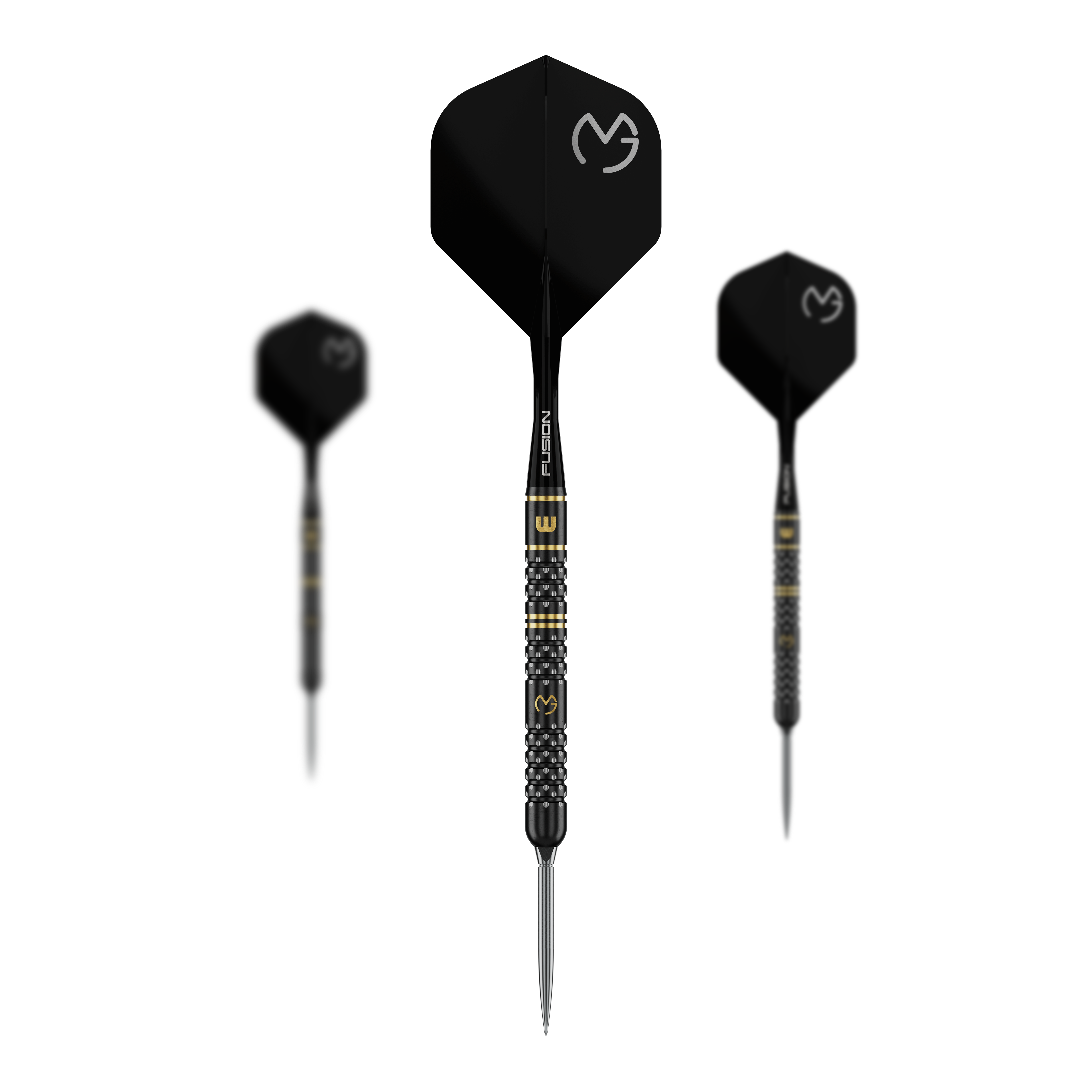 Fléchettes en acier Winmau Michael Van Gerwen W-MAX Switch Point Fléchettes en acier Winmau Michael Van Gerwen W-MAX Switch Point