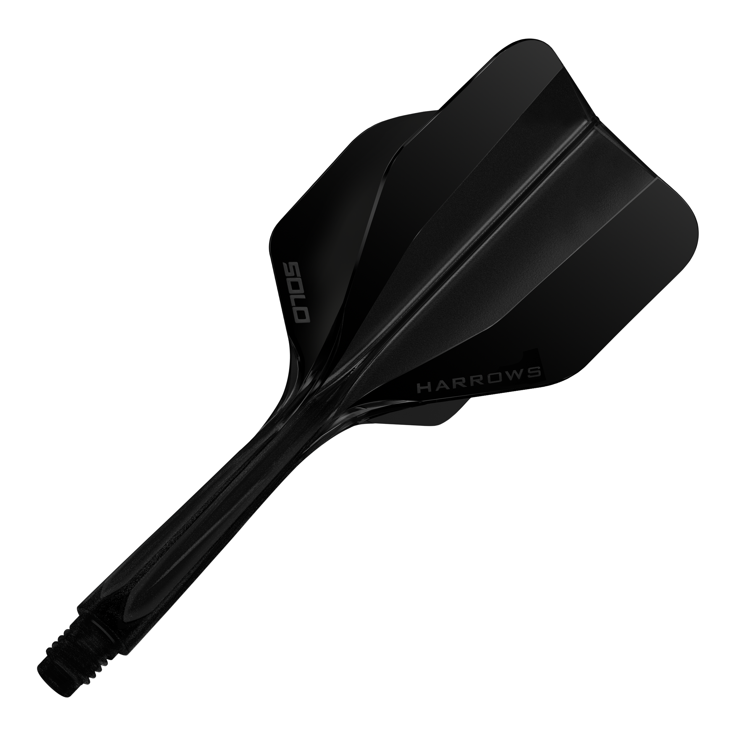 Harrows Solo No2 Flight-Shaft-System - Schwarz Ein Dart-Flight ist abgebildet. Es sind keine Produktdetails vorhanden.