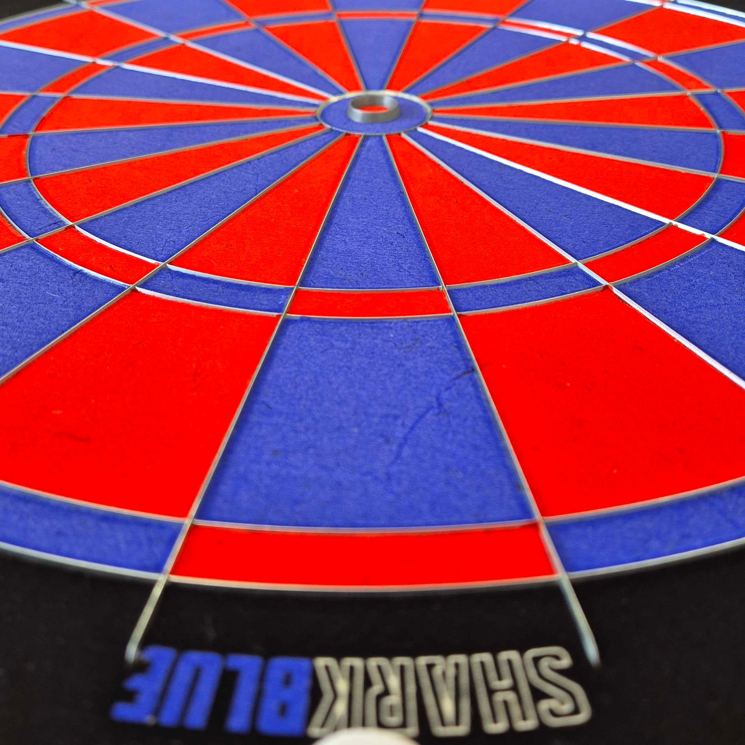 Bulls NL Shark Blue Pro Steeldartboard Bulls NL Shark Blue Pro Steeldartboard