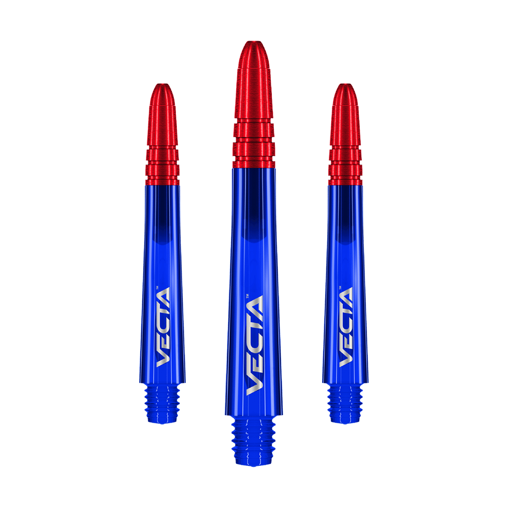 Winmau Vecta Shafts - Blau Rot