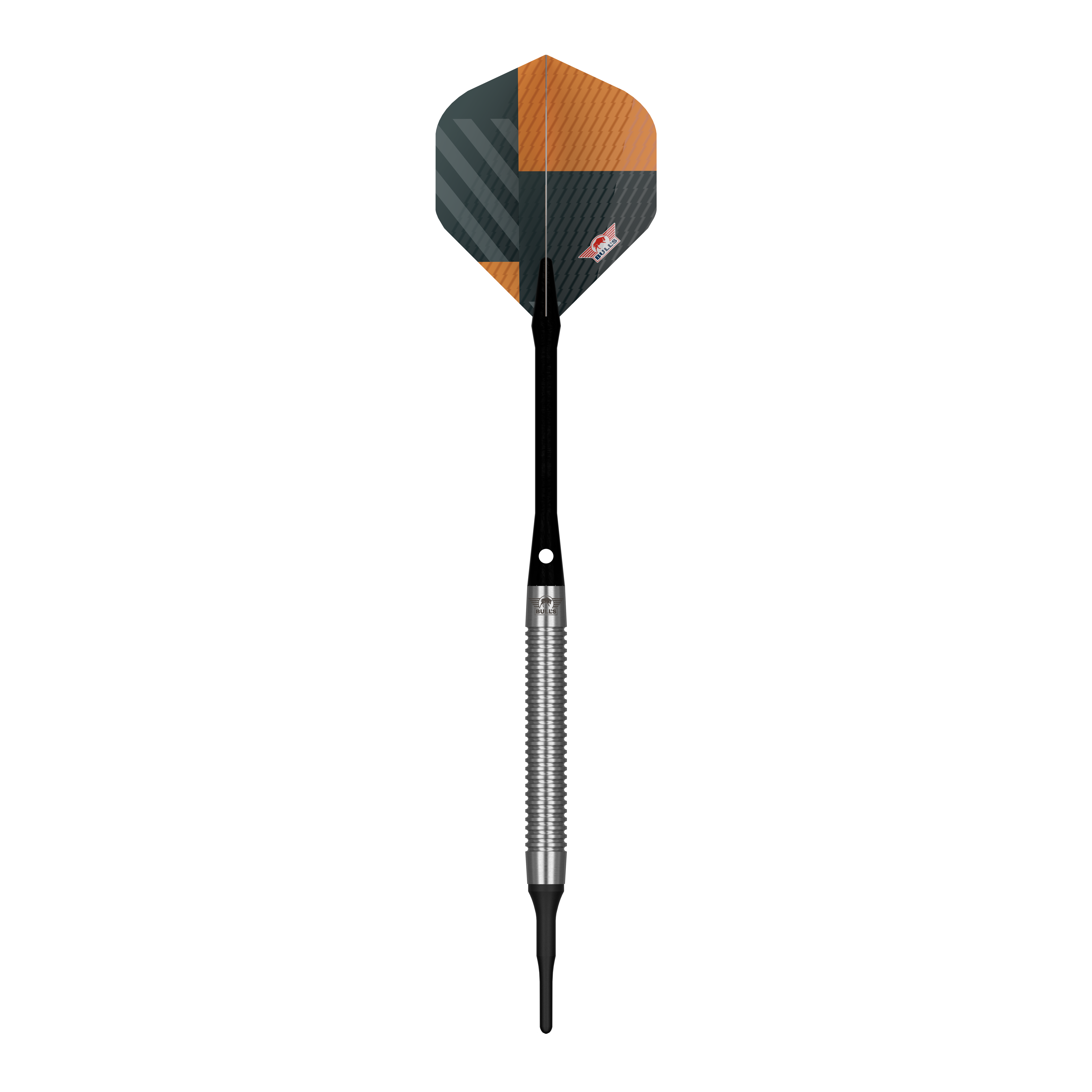 Šipky Bulls NL Volt Orange Soft - 18g Abgebildet sind Bulls NL Volt Orange Softdarts - 18g. Die Darts sind in verschiedenen Ansichten dargestellt.