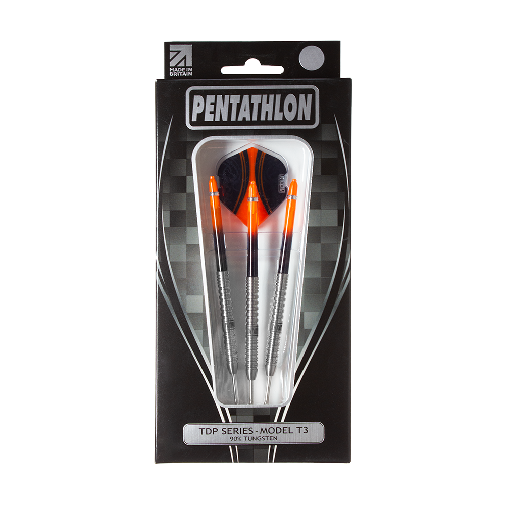 Ocelové šipky Pentathlon TDP Style T3