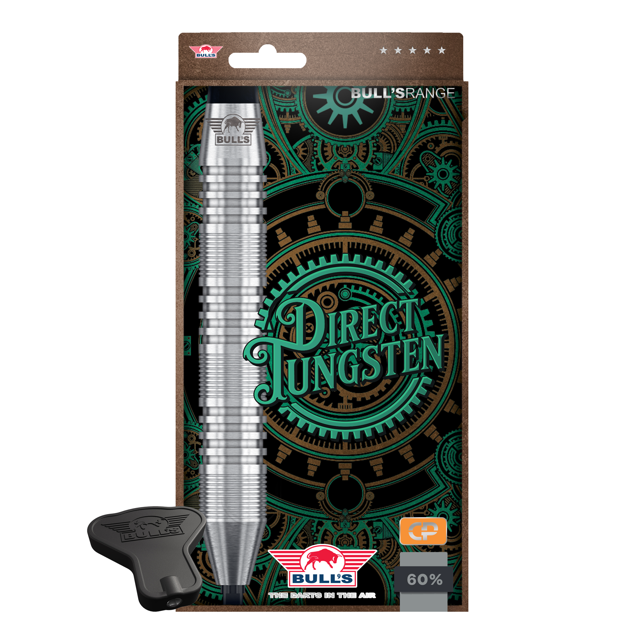 Bulls NL Direct Tungsten Convertible Point Steeldarts - 23g Bulls NL Direct Tungsten Convertible Point Steeldarts - 23g