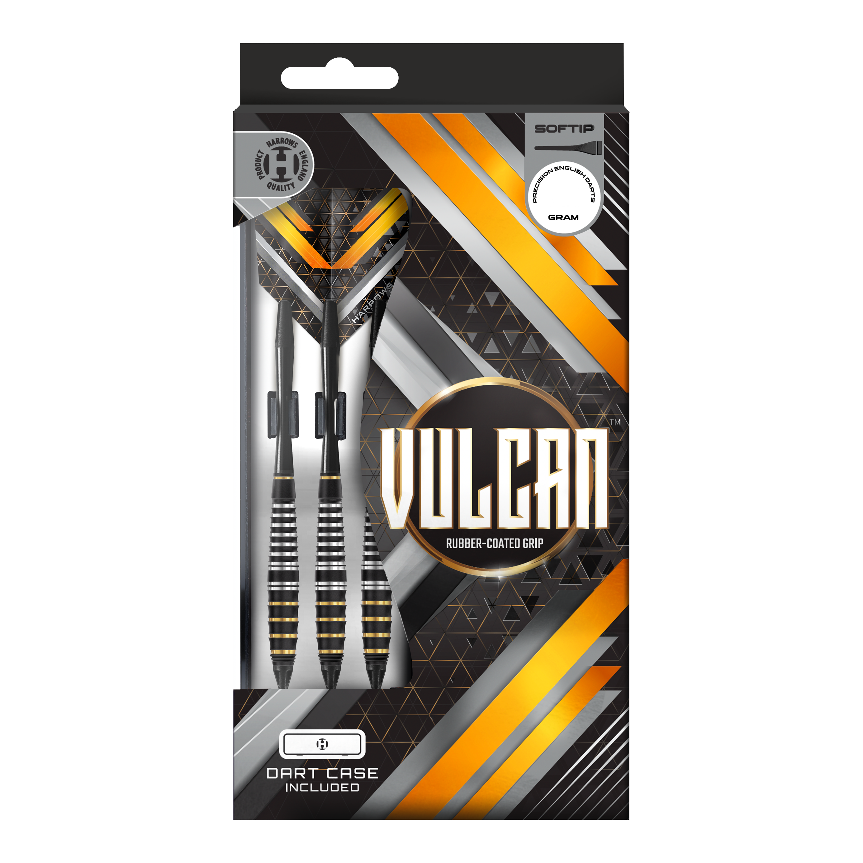 Freccette morbide Vulcan Harrows Zu sehen sind die Harrows Vulcan Softdarts. Diese Softdarts zeichnen sich durch ihr modernes Design aus.