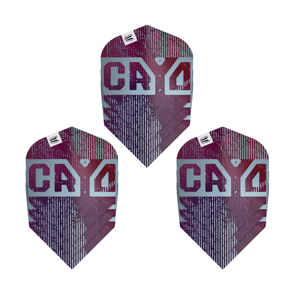 Auf dem Bild sind die Target Pro Ultra Cryo No6 Flights - 3 Sets abgebildet. Diese Flights sind speziell für Dartpfeile geeignet.