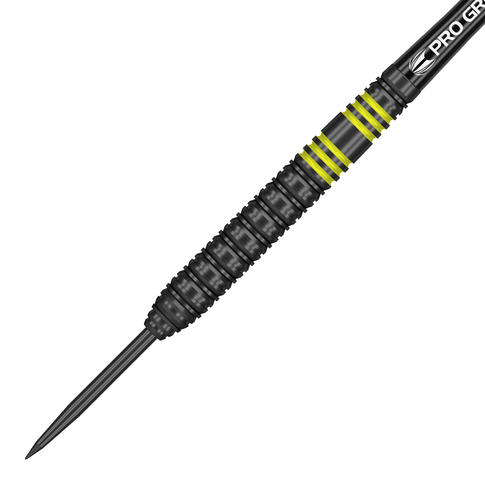 Target Vapor8 Black Yellow steel darts