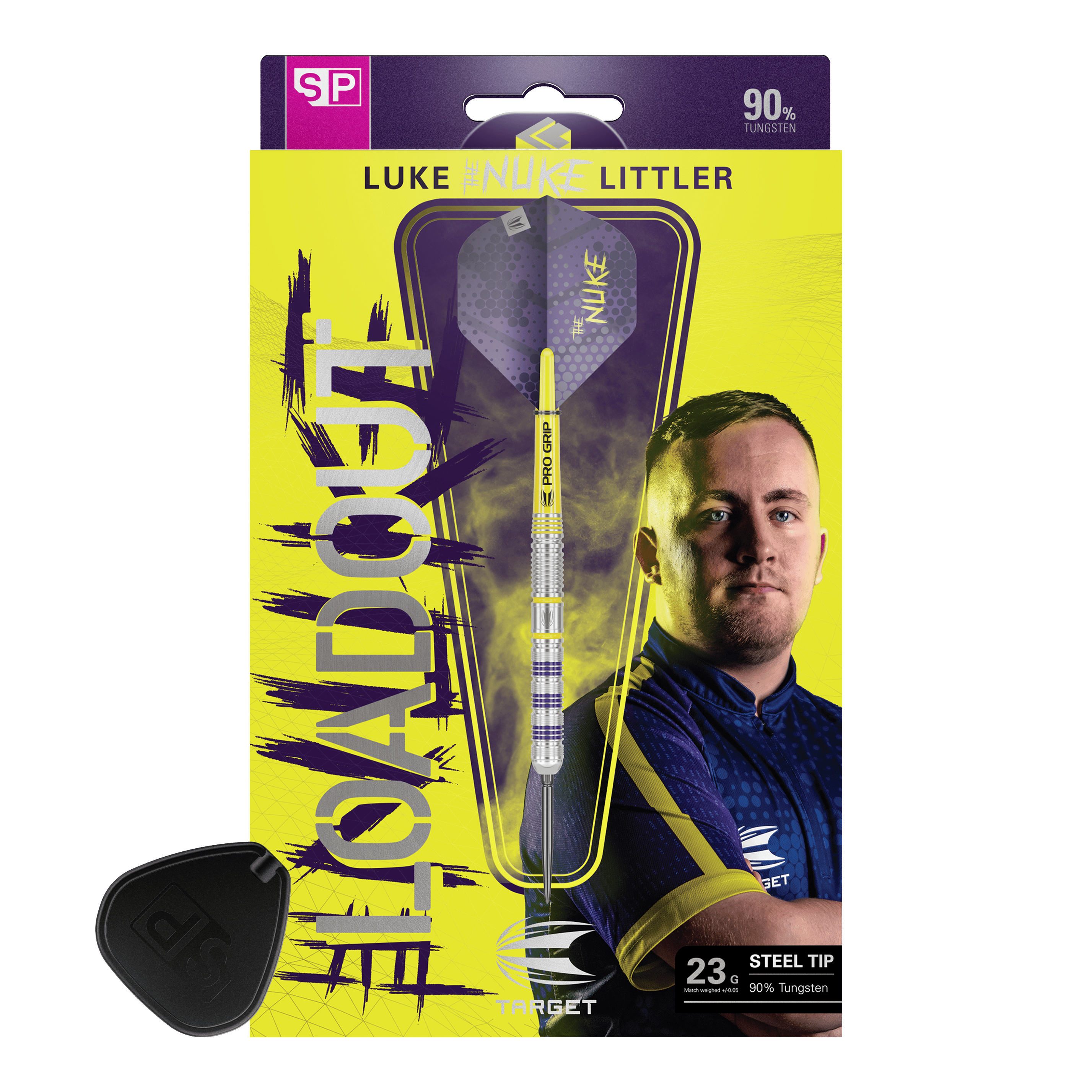Cíl Luke Littler Loadout Swiss Point Steel Darts