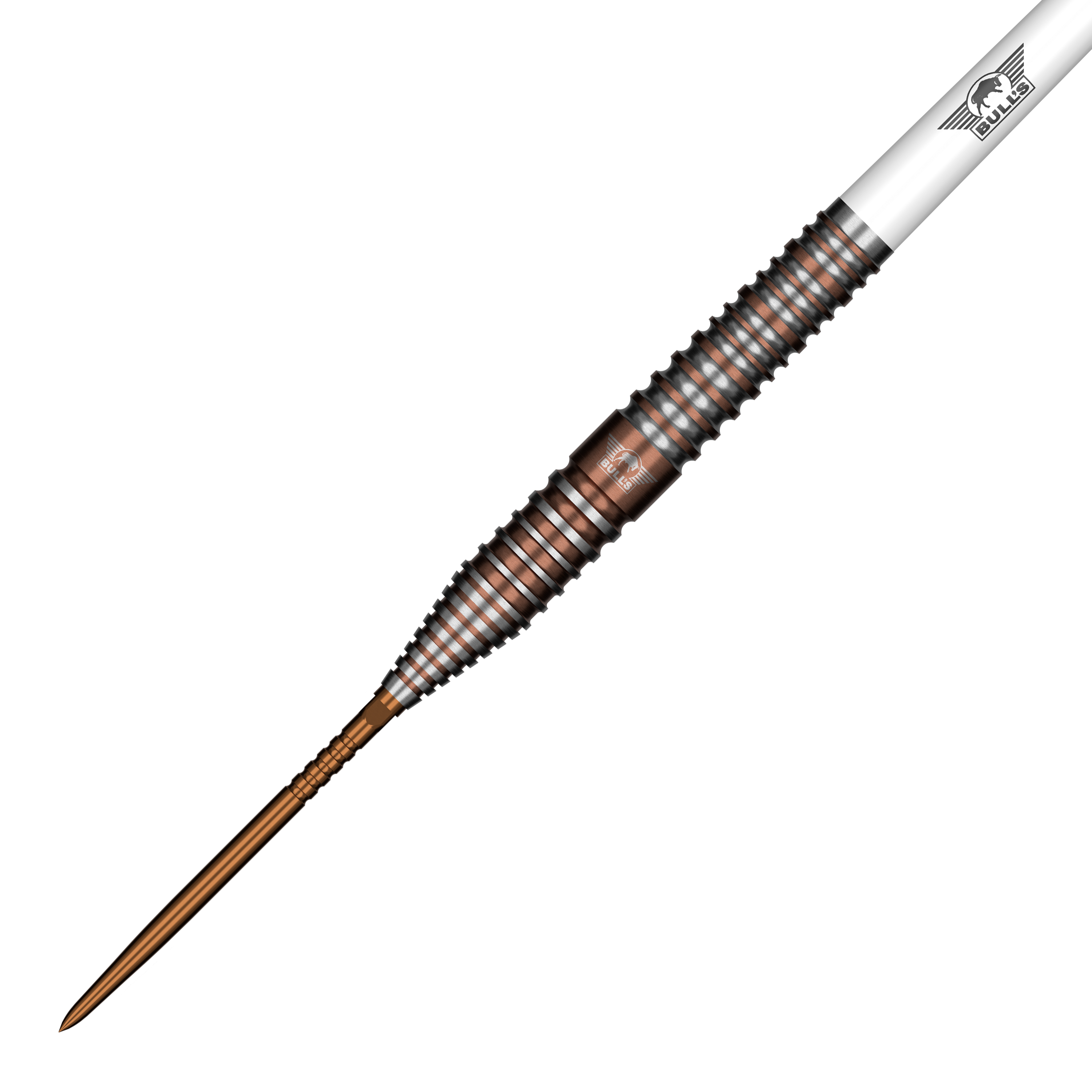 Šipky Bulls NL Max Hopp E5 Convertible Point Steel Darts Zu sehen ist das Set Bulls NL Max Hopp E5 Convertible Point Steeldarts. Die Darts sind schlank gearbeitet.