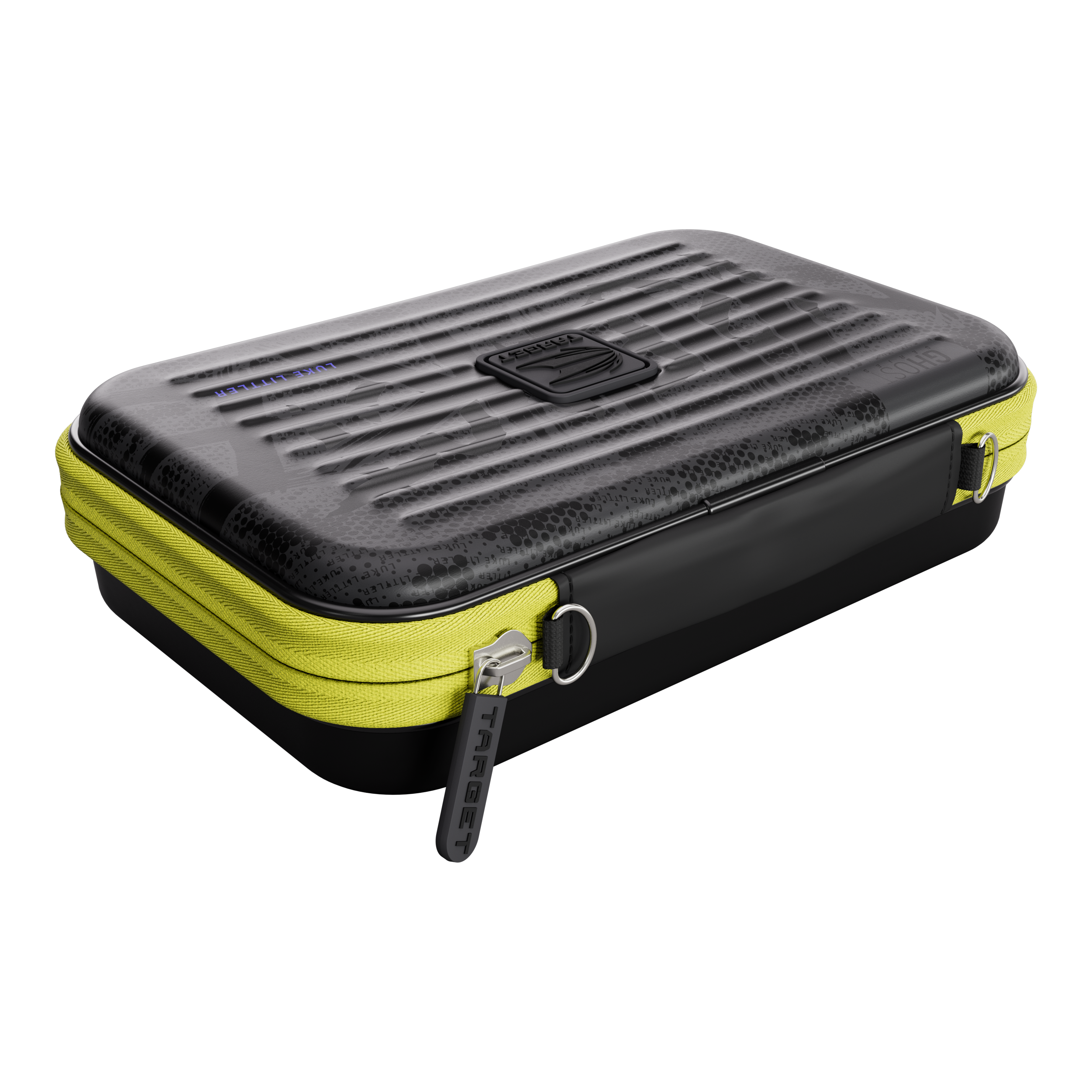 Pouzdro na šipky Takoma XL Ghost Series Luke Littler Abgebildet ist das Takoma XL Ghost Series Luke Littler Dartcase. Dieses Etui dient zur sicheren Aufbewahrung von Darts.