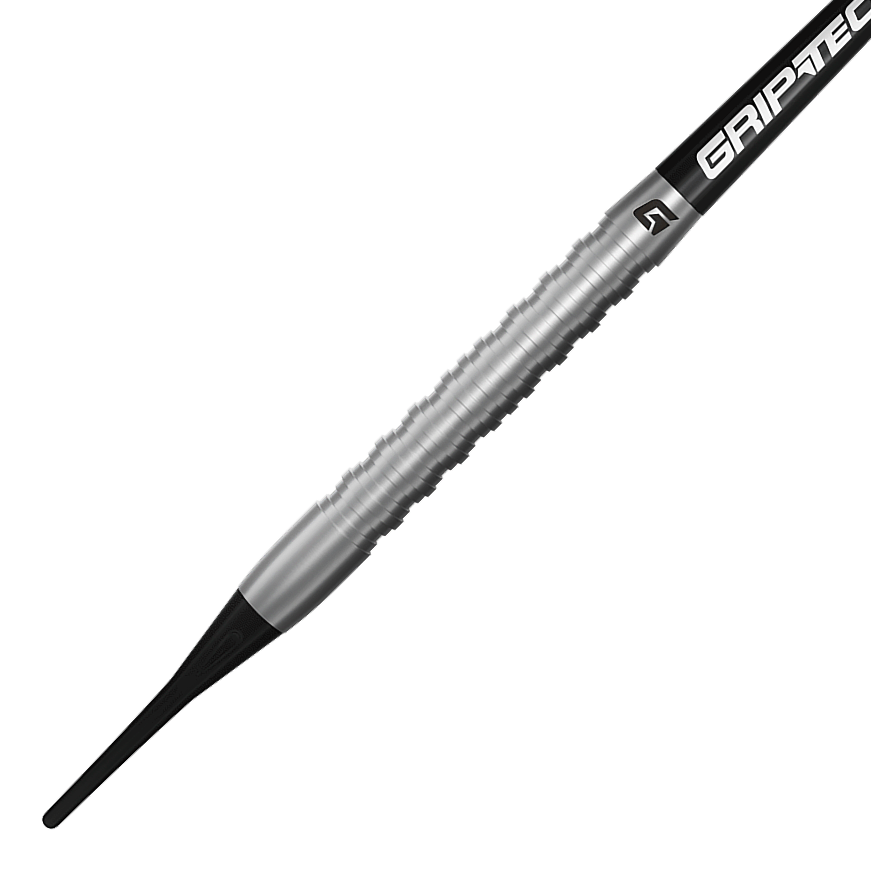 Dardos suaves GOAT Podium Silver - 18 g Das Bild zeigt die GOAT Podium Silver Softdarts mit 18g Gewicht. Diese Softdarts sind in silberner Ausführung und für Präzisionsspiele geeignet.
