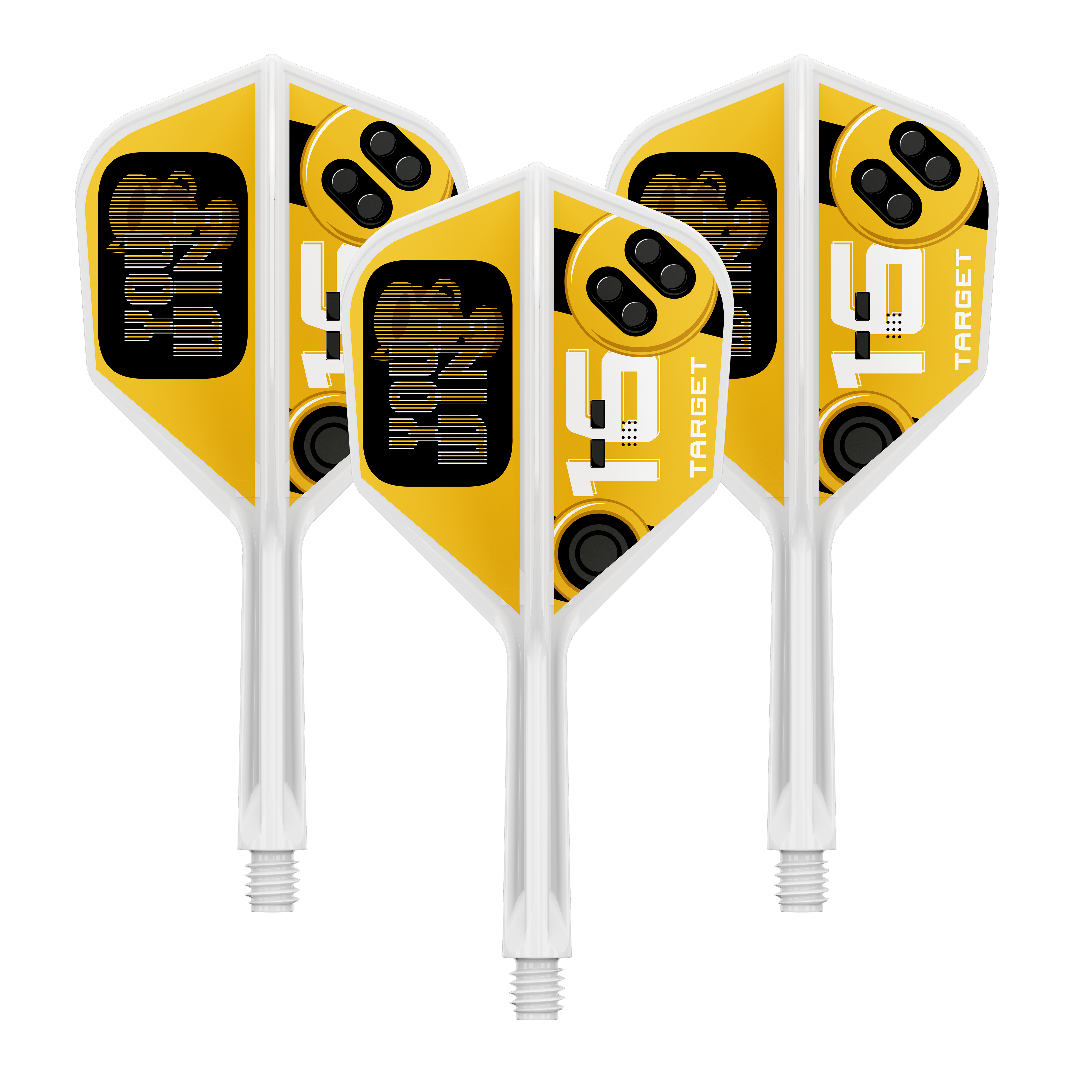Target K-Flex You Win No6 Flights Auf dem Bild ist ein Set Dart Flights zu erkennen. Die Flights sind vom Typ Target K-Flex YouWin No6 und messen 26 mm.