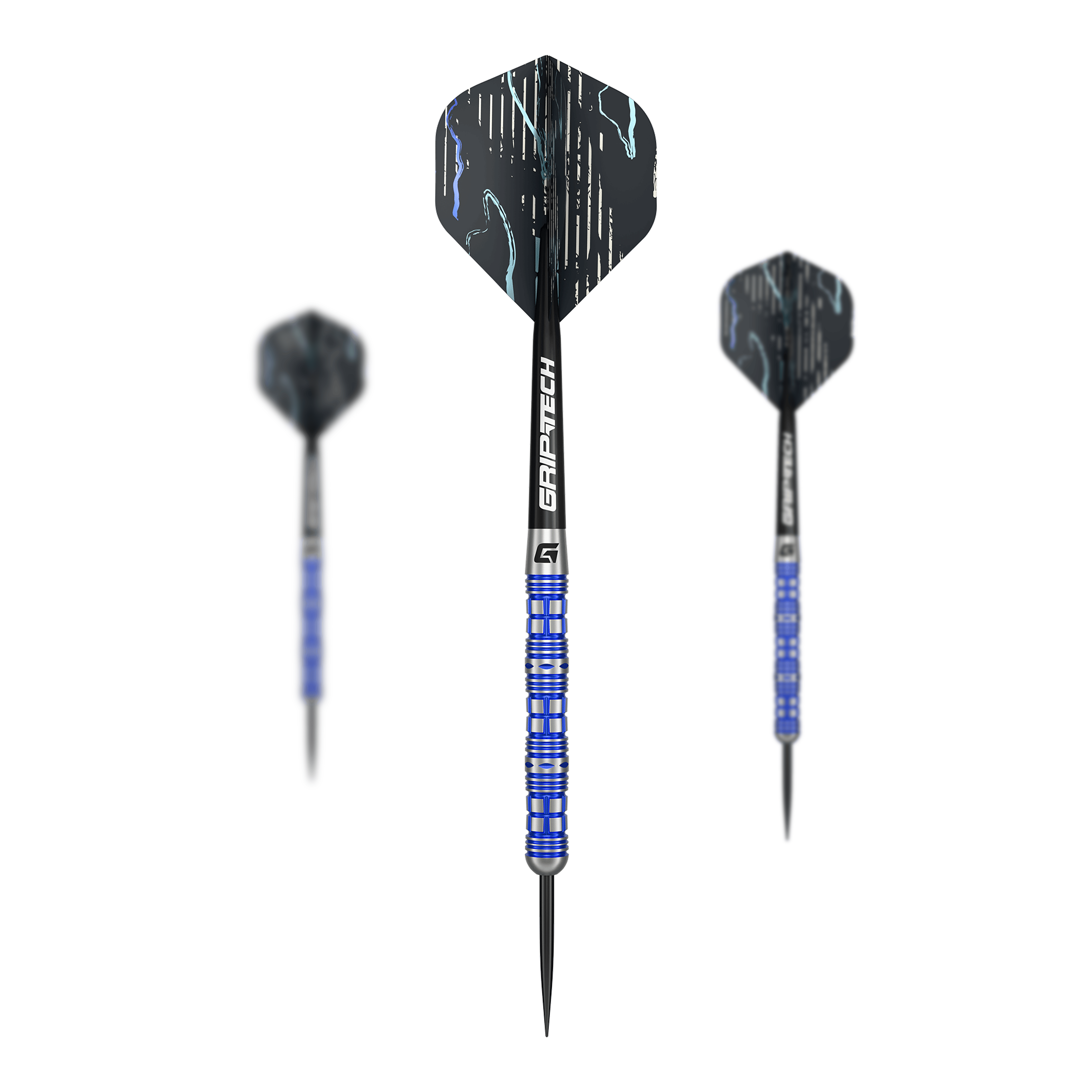 Fléchettes en acier GOAT Surfer Abgebildet ist das Produkt GOAT Surfer Steeldarts. Es handelt sich um ein Set hochwertiger Steeldarts für das Dartspiel.