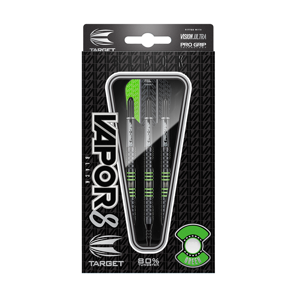 Target Vapor8 Black Green Softdarts - 18g