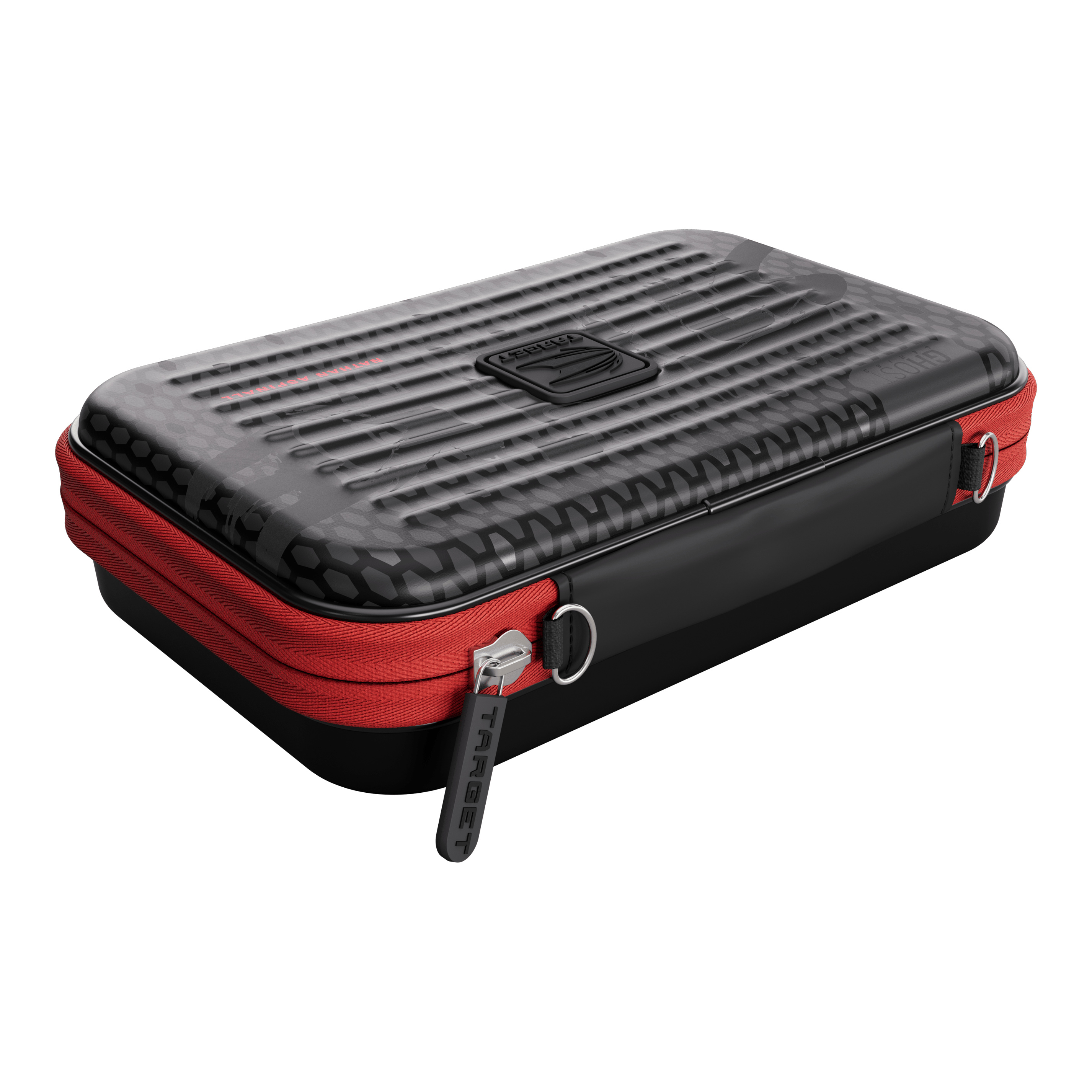 Pouzdro na šipky Takoma XL Ghost Series Nathan Aspinall Dieses Bild zeigt das Takoma XL Ghost Series Nathan Aspinall Dartcase. Es eignet sich ideal zur Aufbewahrung von Dartzubehör.