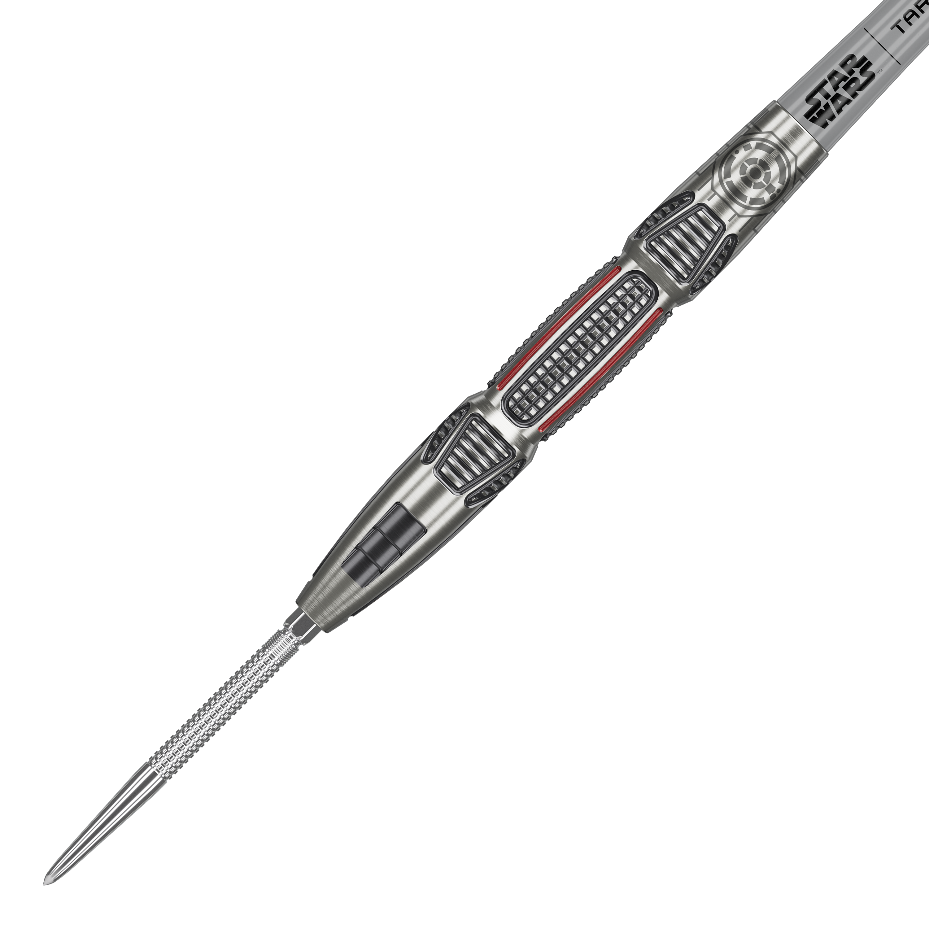 Dardos de acero Target Star Wars X-Wing Swiss Point Dieses Bild zeigt die Target Star Wars X-Wing Swiss Point Steeldarts. Die Steeldarts sind speziell für Fans von Star Wars entworfen worden.