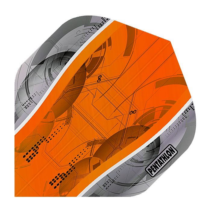Pentathlon Silver Edge Orange Flights