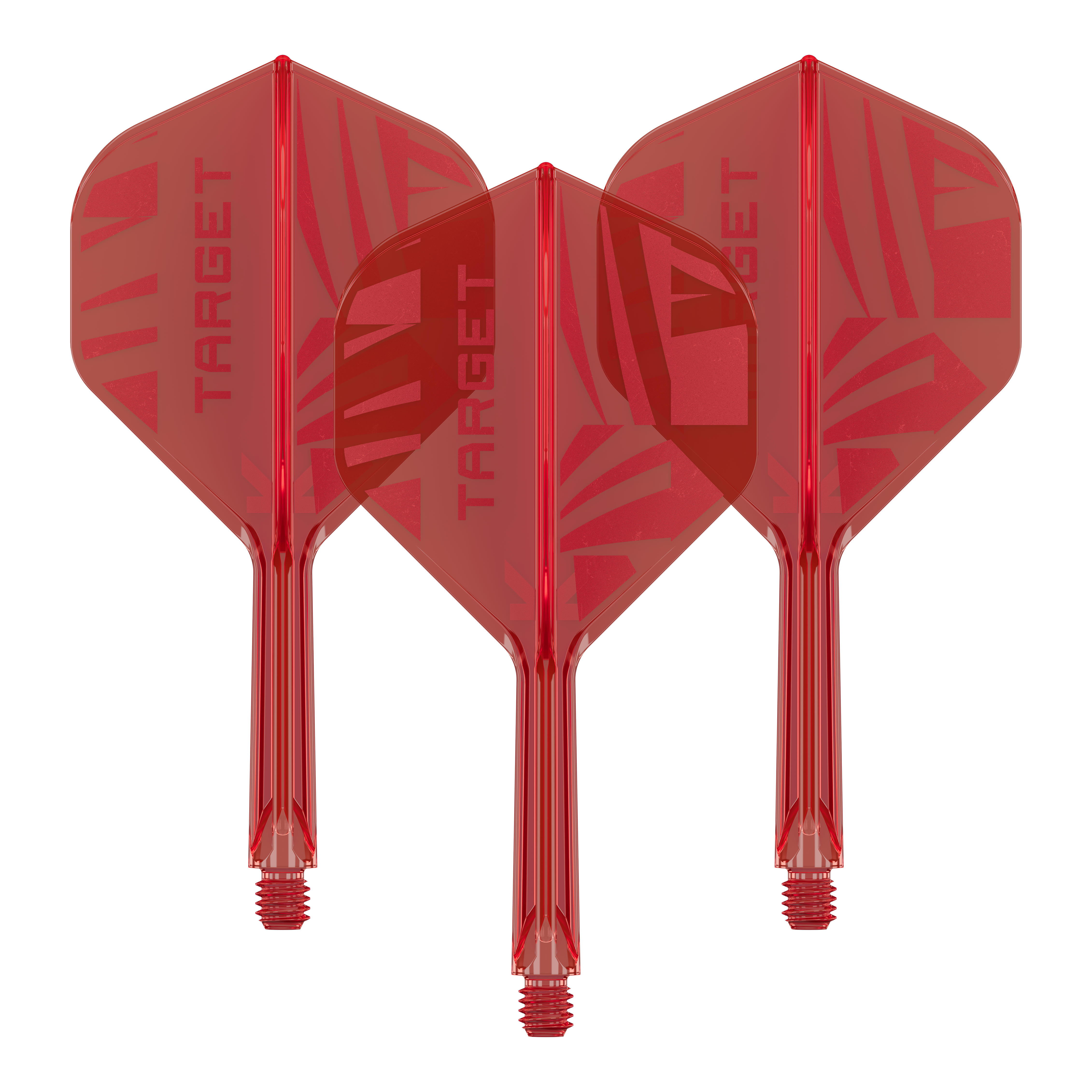 Ailettes standard Target K-Flex rouges n° 2