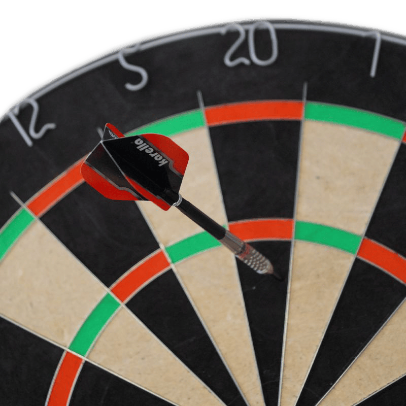 Karella Dartboard BullOut Set inkl. 2 Satz Steeldarts Karella Dartboard BullOut Set inkl. 2 Satz Steeldarts