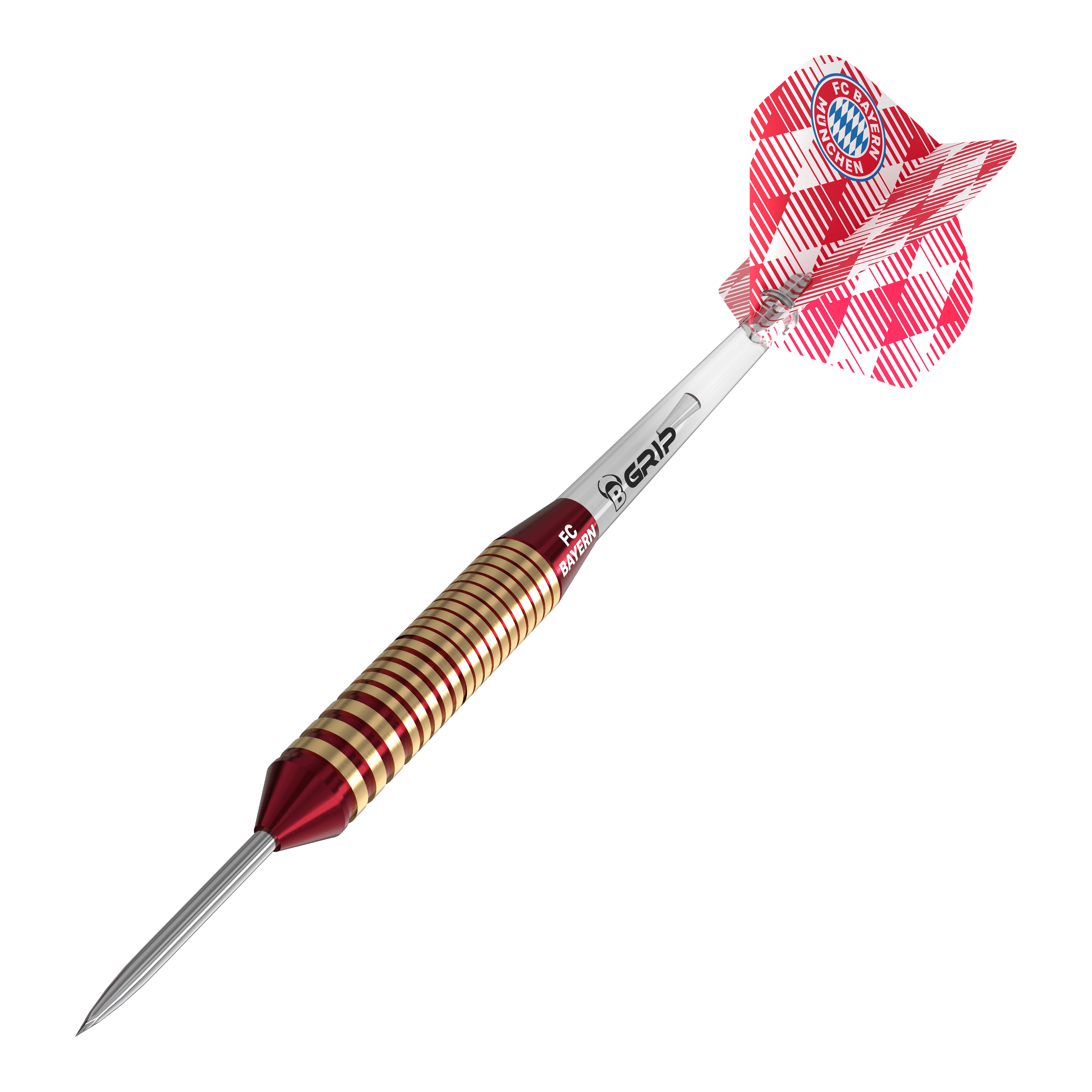 Šipky Bulls FC Bayern Mnichov mosazné ocelové - 21g Hier sieht man die Bulls FC Bayern München Brass Steeldarts mit einem Gewicht von 21g. Sie sind für Steeldart geeignet und mit FC Bayern München Design gestaltet.