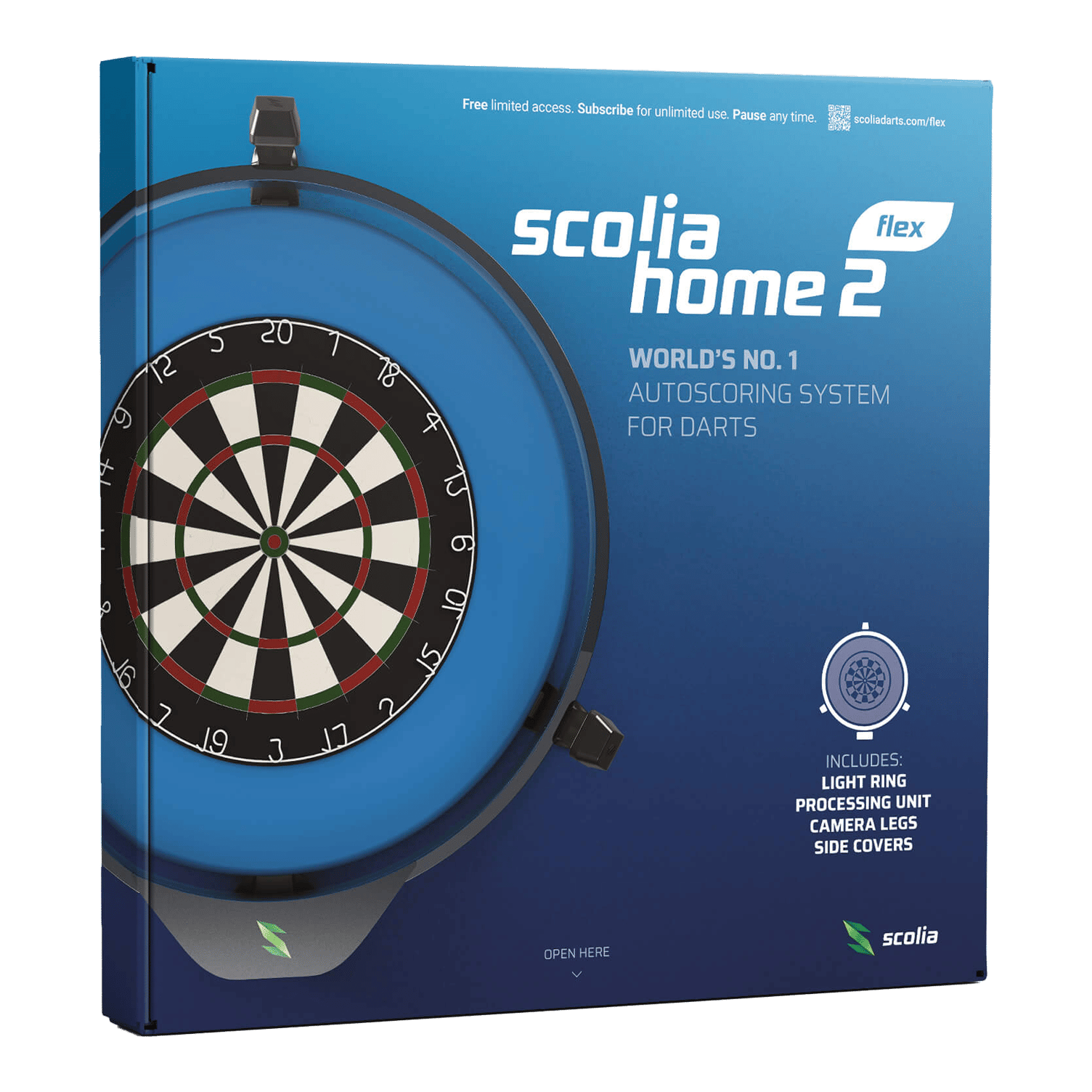 Scolia Home 2 FLEX - Elektroniczny system punktacji z pierścieniem świetlnym