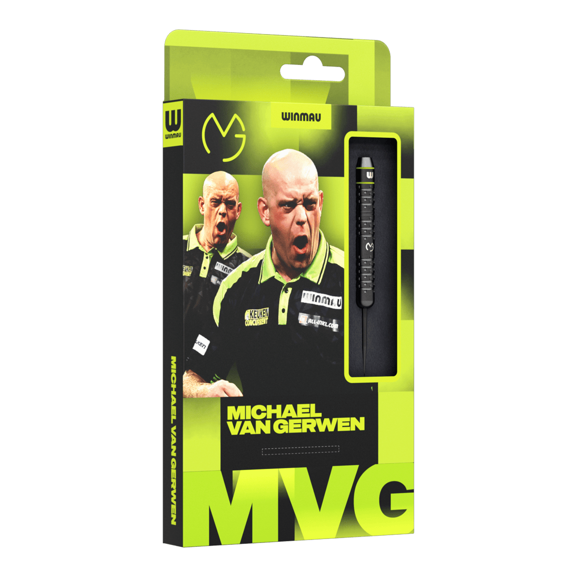 Winmau Michael Van Gerwen Core Brass Steeldarts - 21g Winmau Michael Van Gerwen Core Brass Steeldarts - 21g