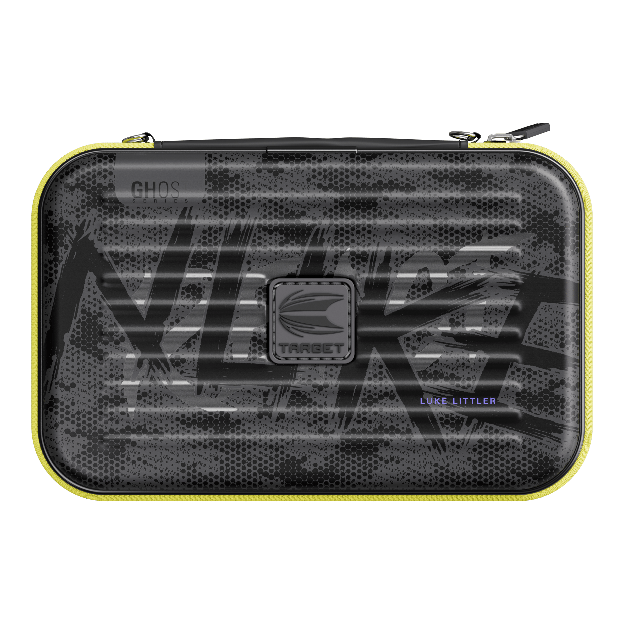 Pouzdro na šipky Takoma XL Ghost Series Luke Littler Das Bild zeigt das Takoma XL Ghost Series Luke Littler Dartcase. Es handelt sich um ein spezielles Dartcase für Dartzubehör.