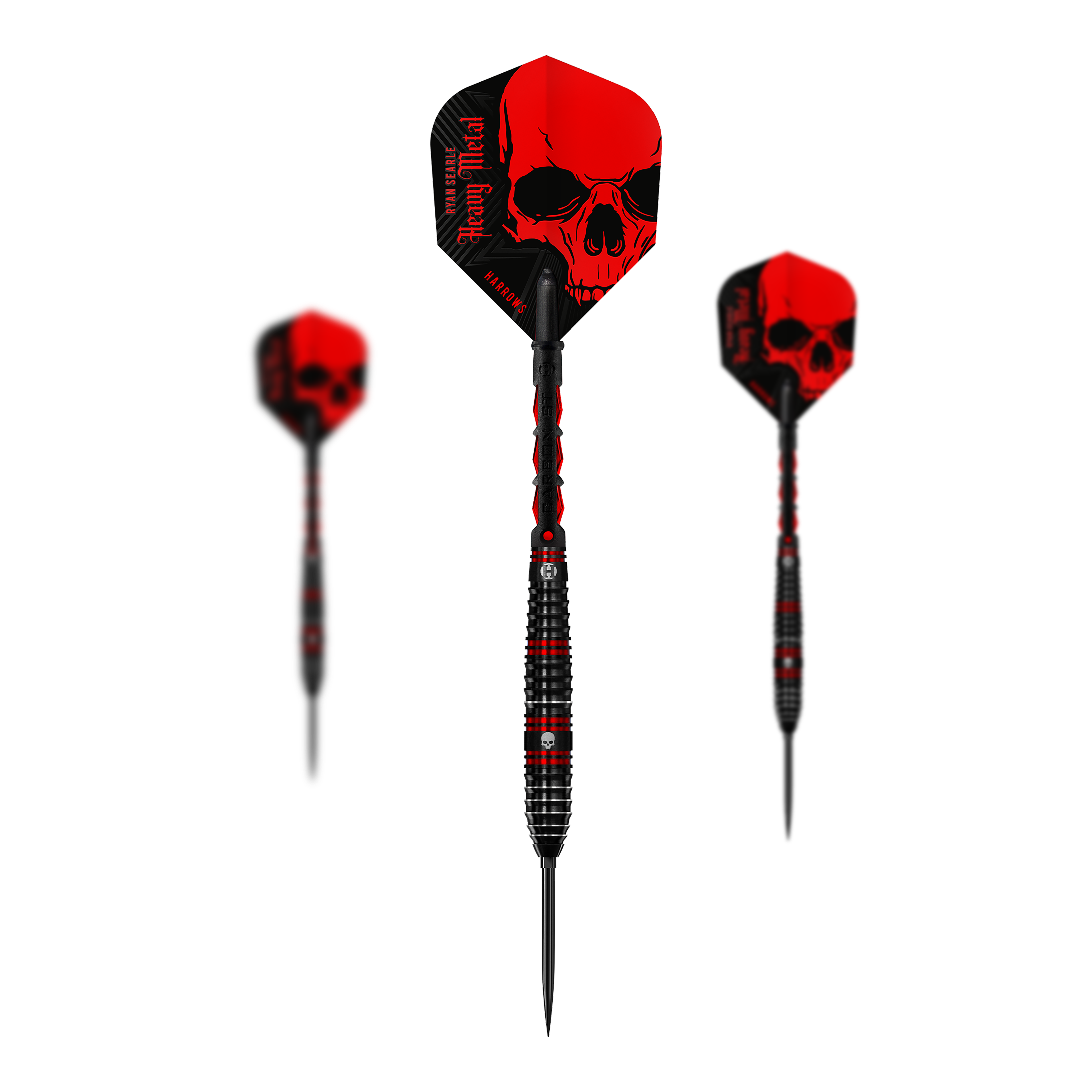 Dardos de acero Harrows Ryan Searle 90% Quick Point Dies ist ein Harrows Ryan Searle 90% Steeldarts Quick Point Steeldart-Set. Die Darts sind aus hochwertigem Material gefertigt.